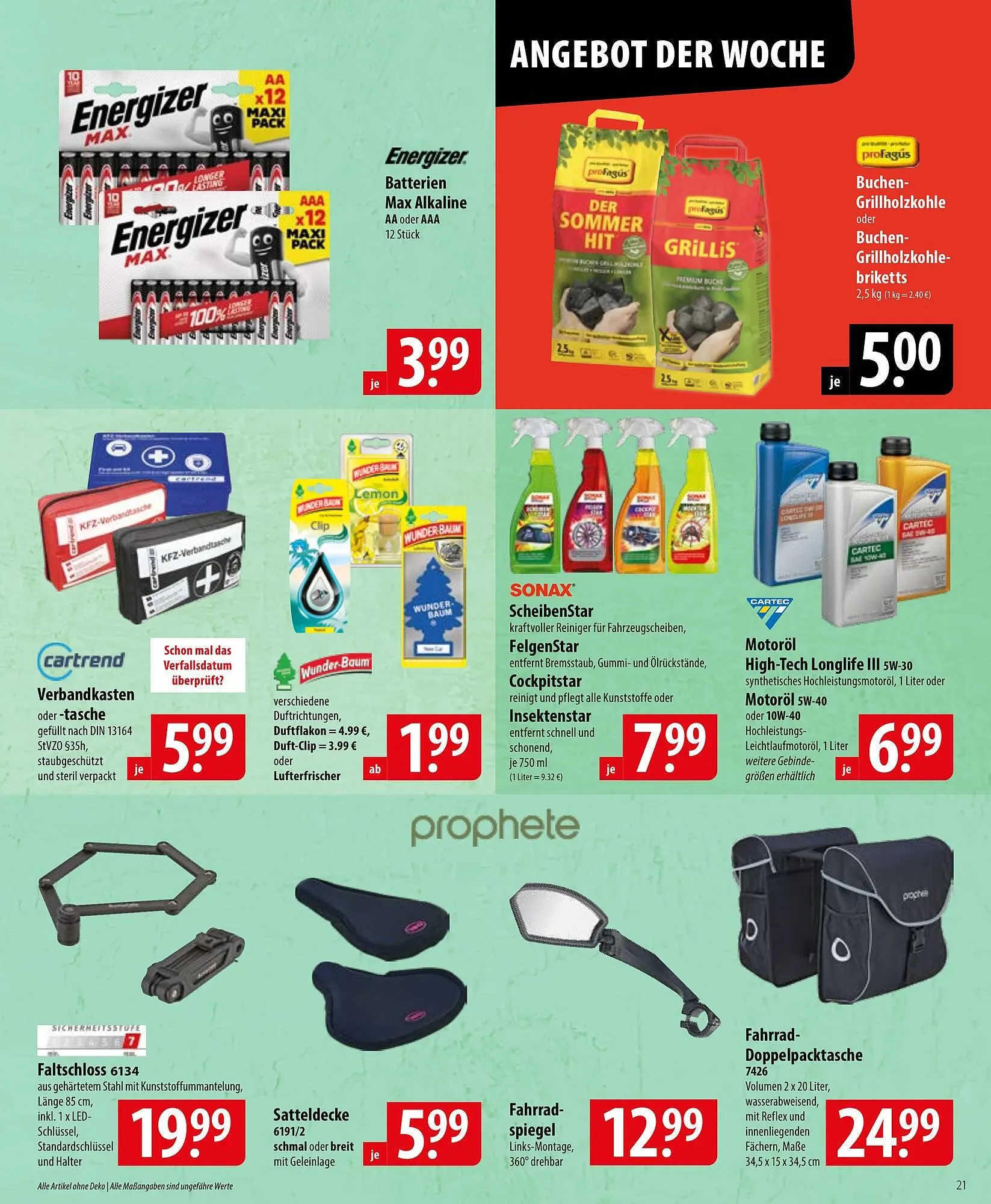 Famila Nord Ost Prospekt von 13. April bis 18. April 2026 - Prospekt seite 21