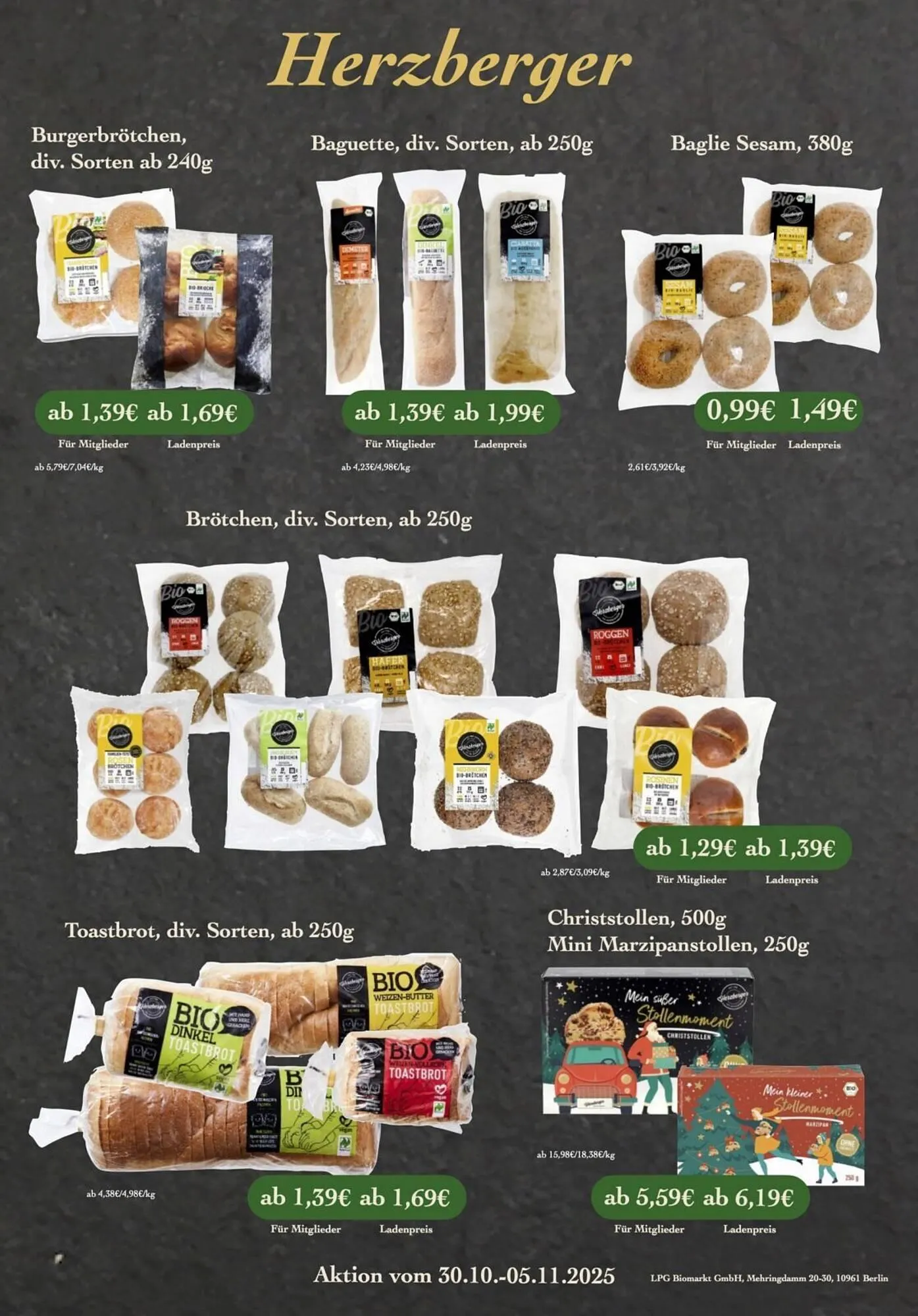 LPG Biomarkt Prospekt von 30. Oktober bis 5. November 2025 - Prospekt seite 4