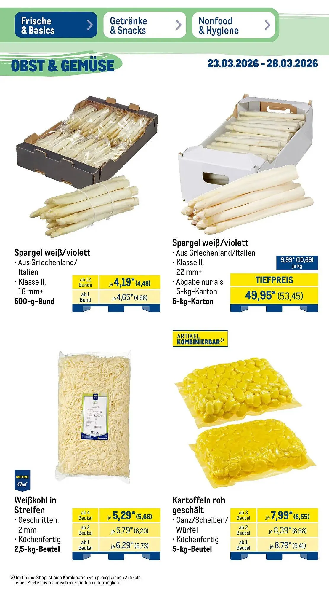 METRO Prospekt von 22. März bis 28. März 2026 - Prospekt seite 12