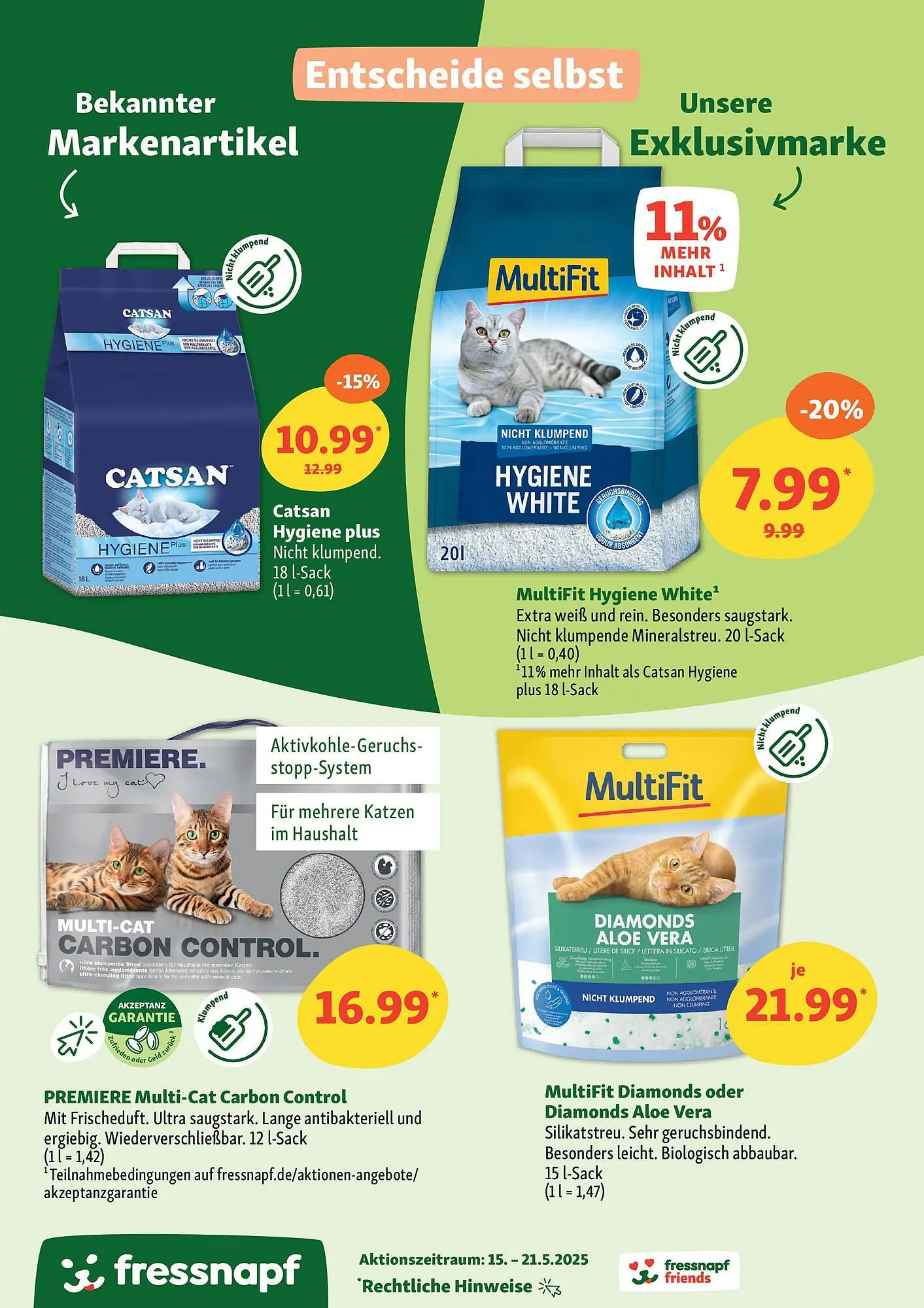 Fressnapf Prospekt von 14. Mai bis 21. Mai 2025 - Prospekt seite 9