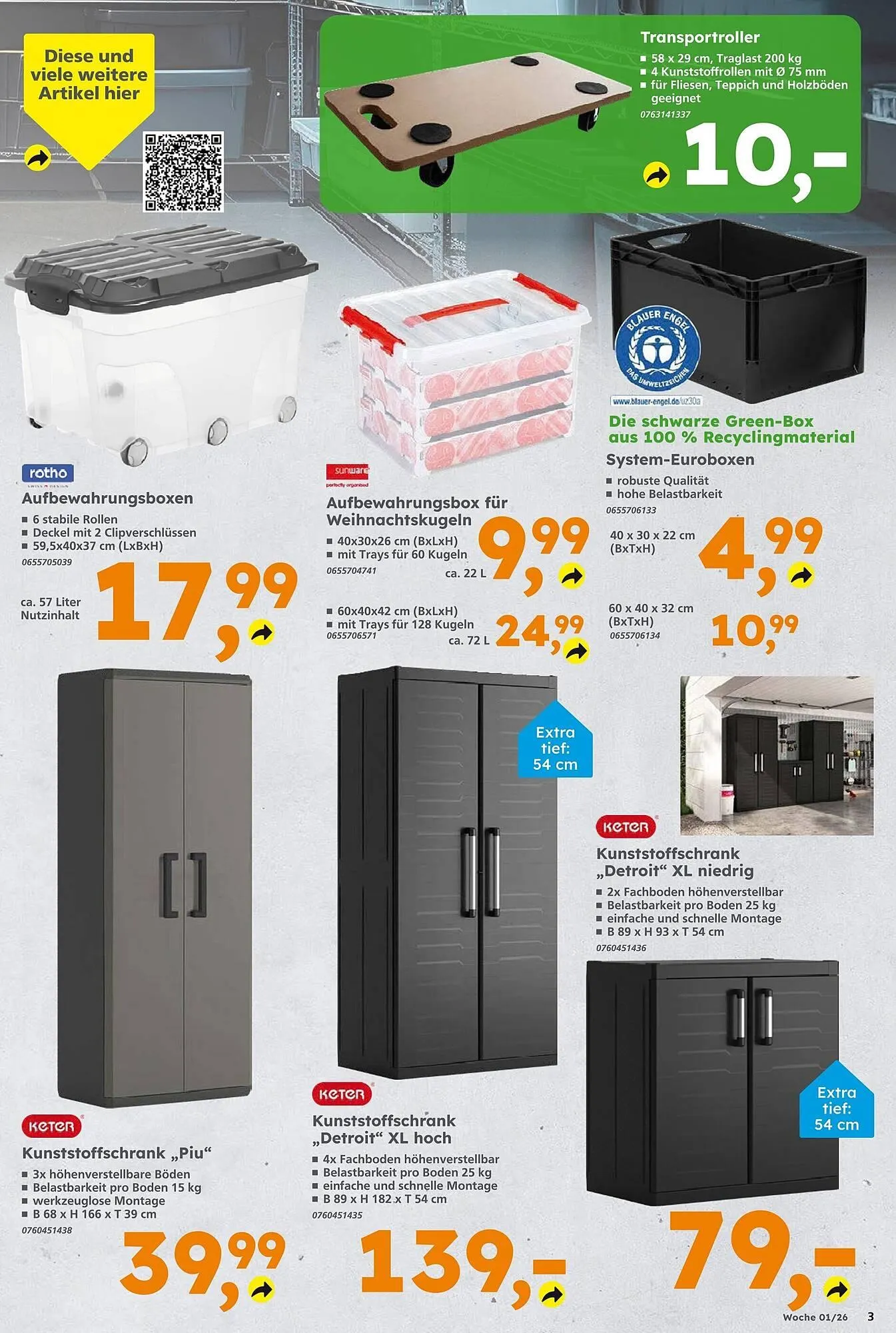 Globus Baumarkt Prospekt von 29. Dezember bis 3. Januar 2026 - Prospekt seite 3