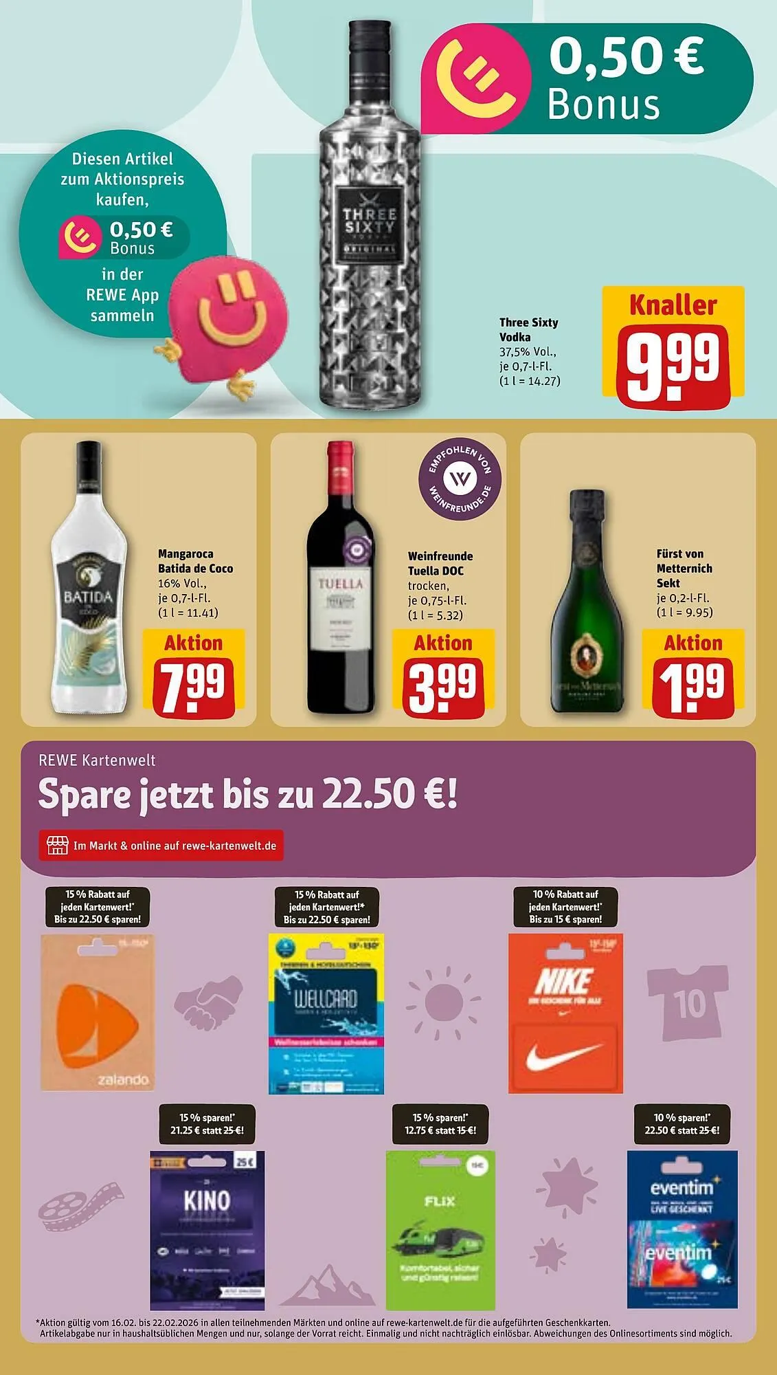 REWE Prospekt von 16. Februar bis 22. Februar 2026 - Prospekt seite 23