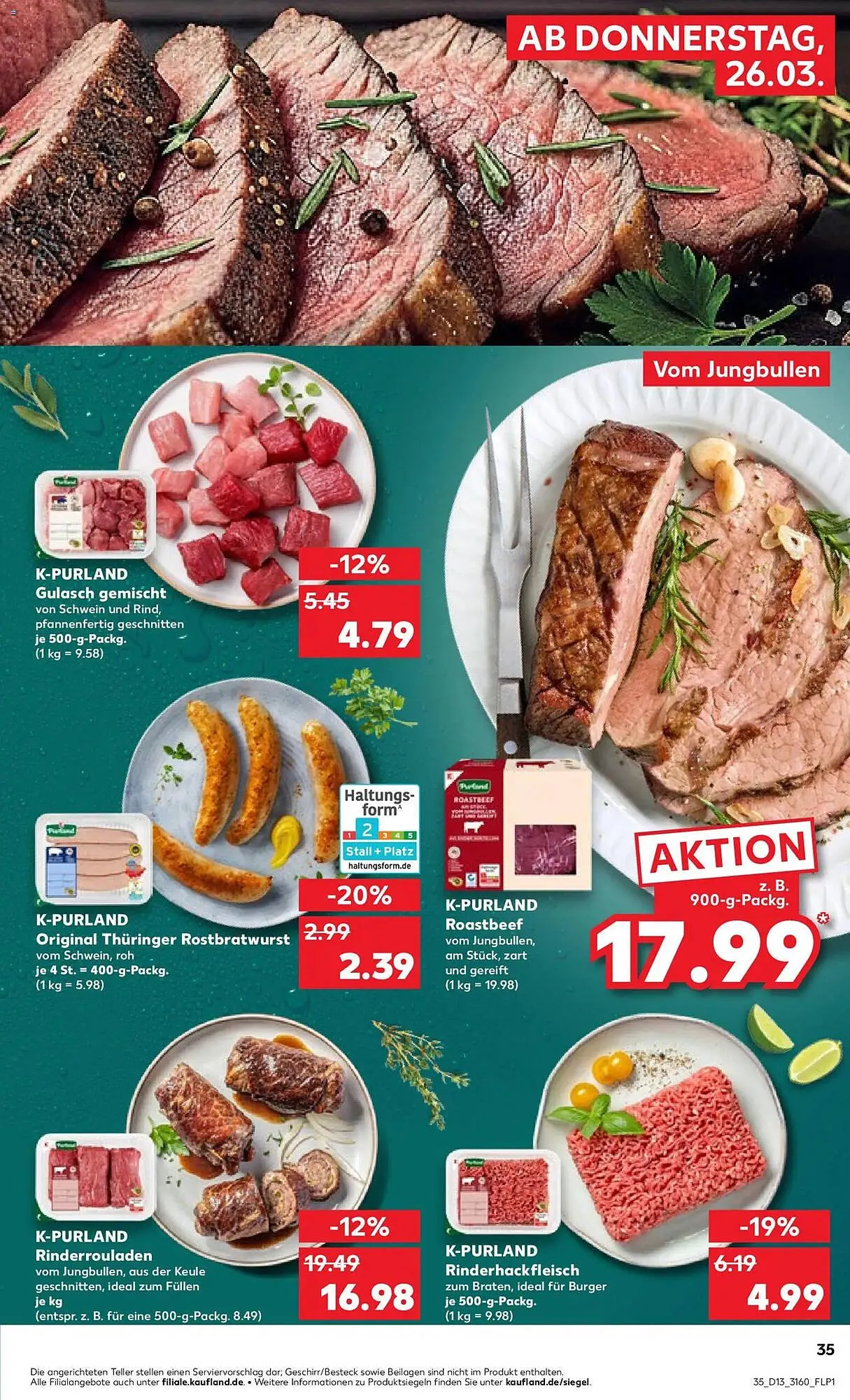 Kaufland Prospekt von 26. März bis 1. April 2026 - Prospekt seite 35
