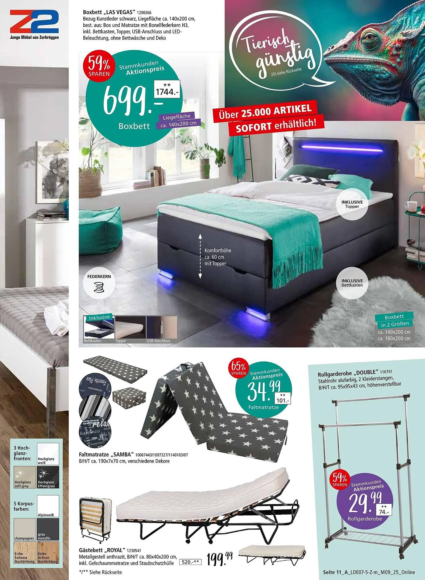 Zurbrüggen Prospekt von 12. Juli bis 9. August 2025 - Prospekt seite 13