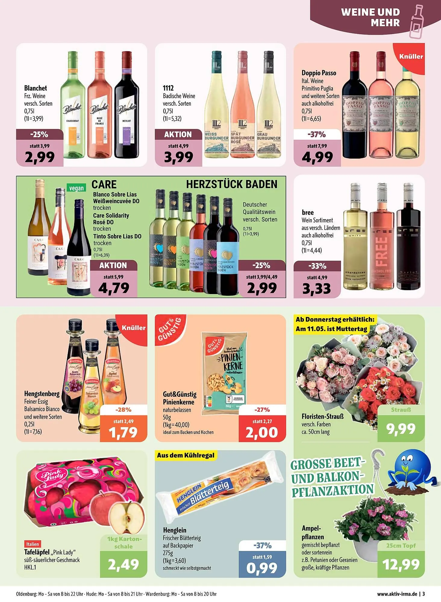 Aktiv Irma Prospekt von 5. Mai bis 10. Mai 2025 - Prospekt seite 3