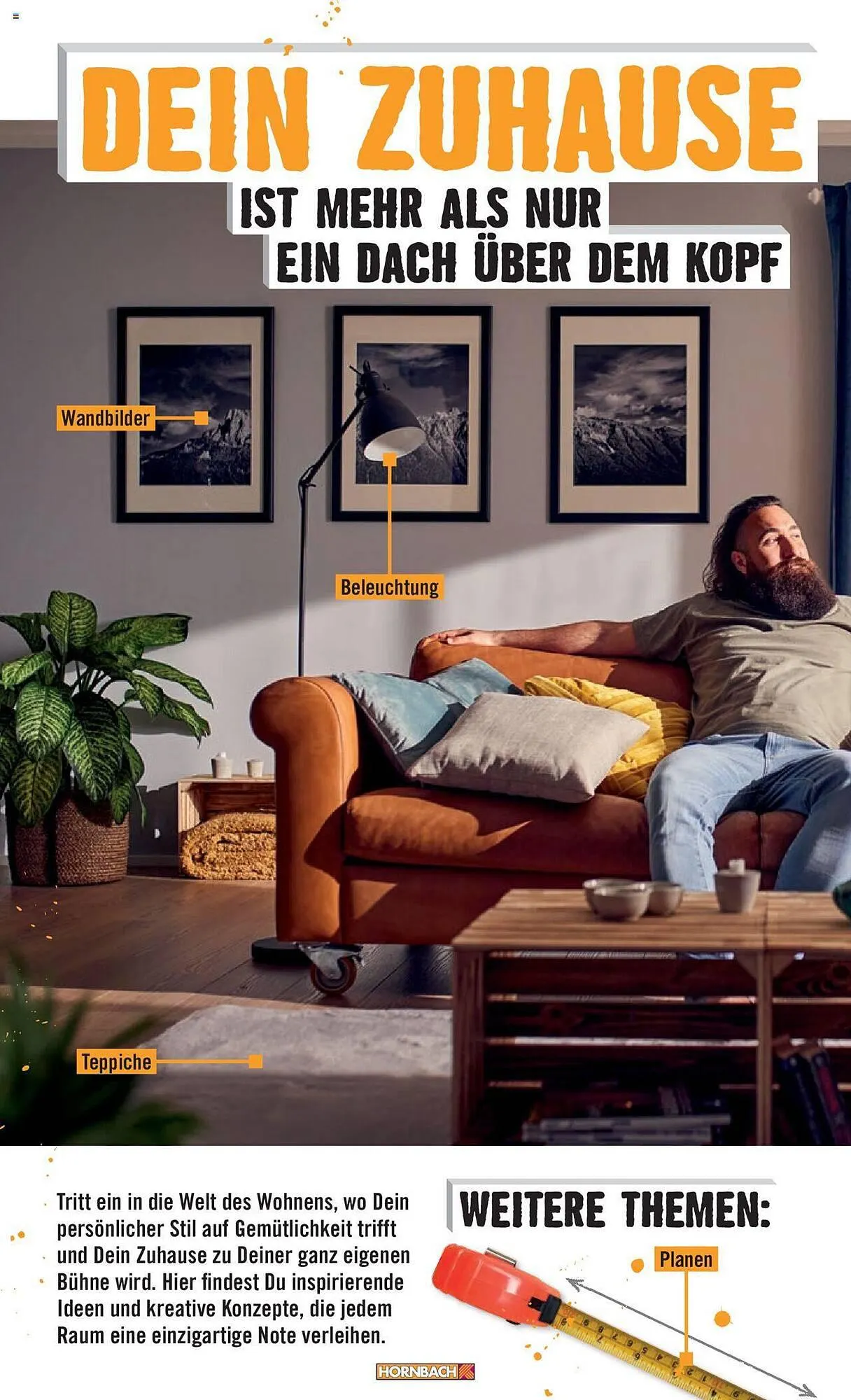 Hornbach Flugblatt von 12. Jänner bis 16. Februar 2024 - Flugblätt seite  2