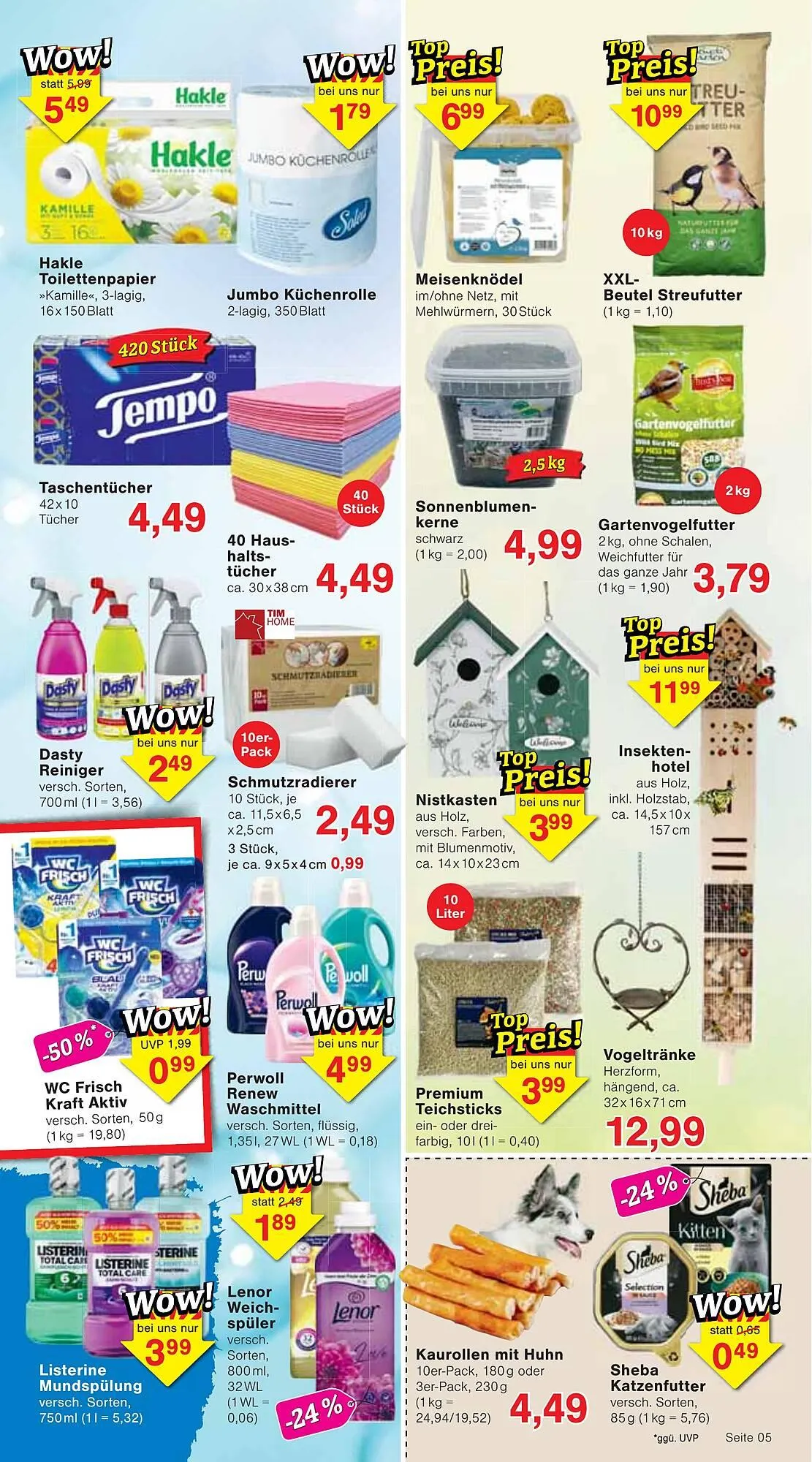 Wiglo Wunderland Prospekt von 24. März bis 29. März 2025 - Prospekt seite 5