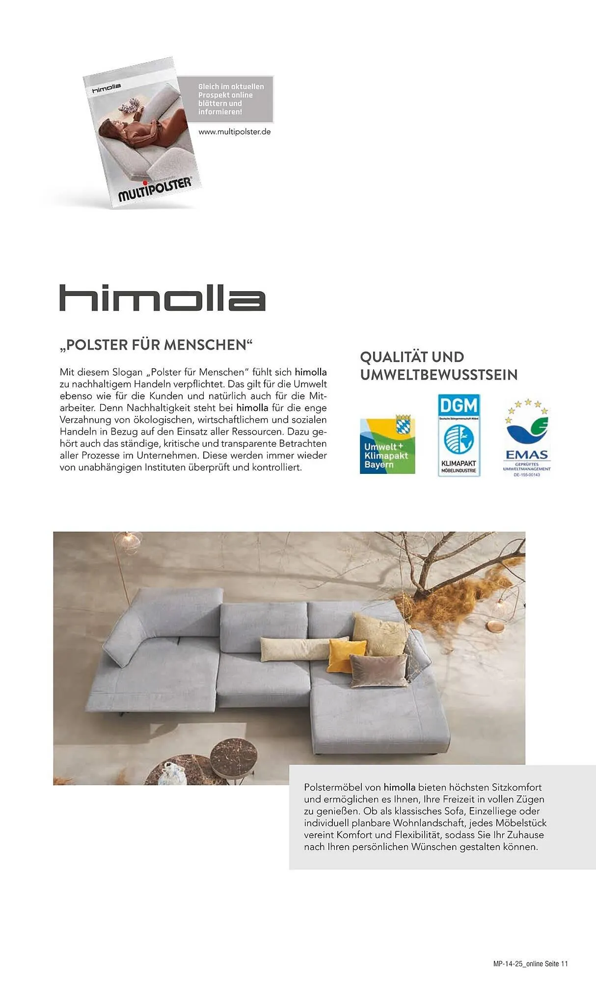 Multipolster Prospekt von 1. April bis 30. April 2025 - Prospekt seite 11