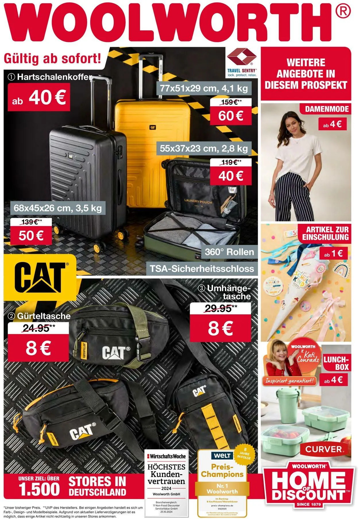 Woolworth Aktueller Prospekt von 14. Juli bis 28. Juli 2025 - Prospekt seite 1