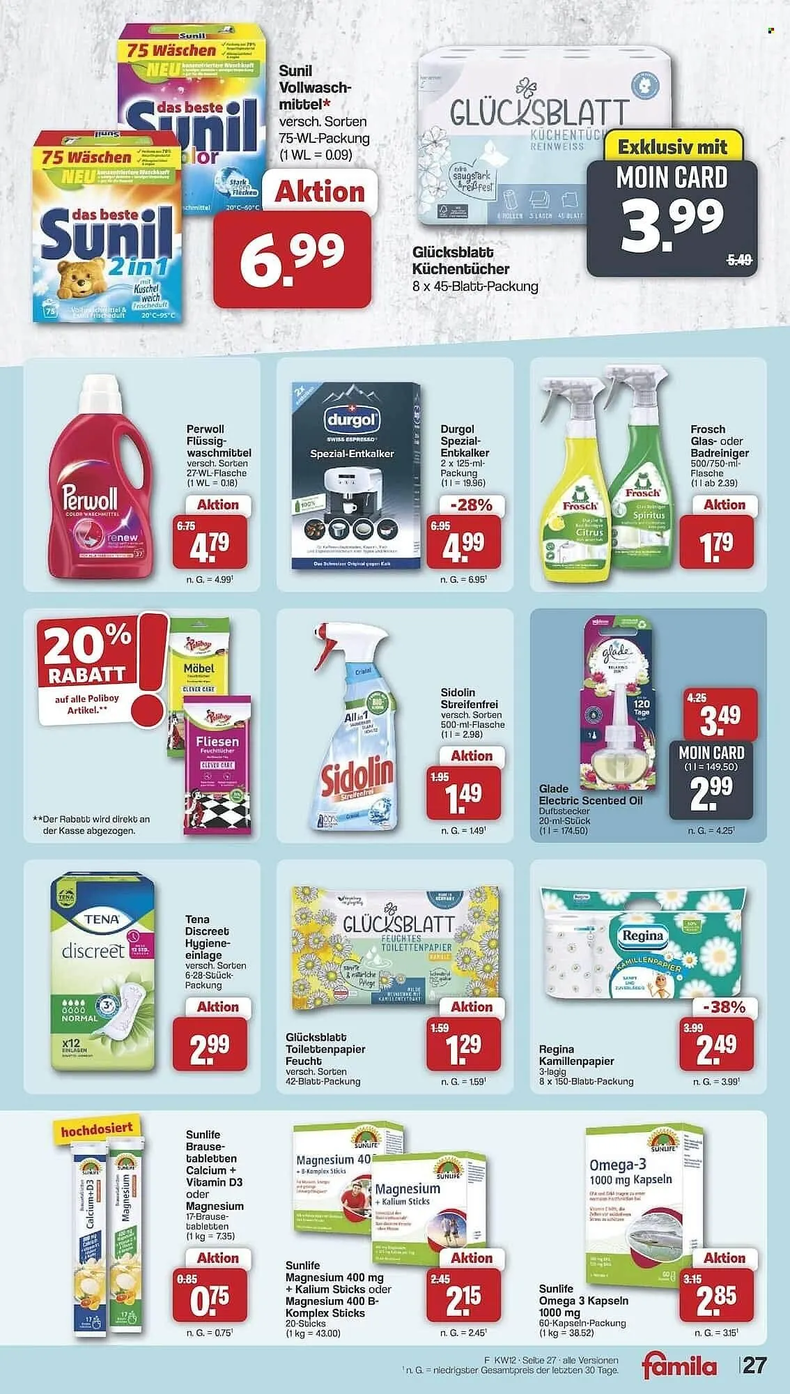 Famila Nord Ost Prospekt von 16. März bis 21. März 2026 - Prospekt seite 34