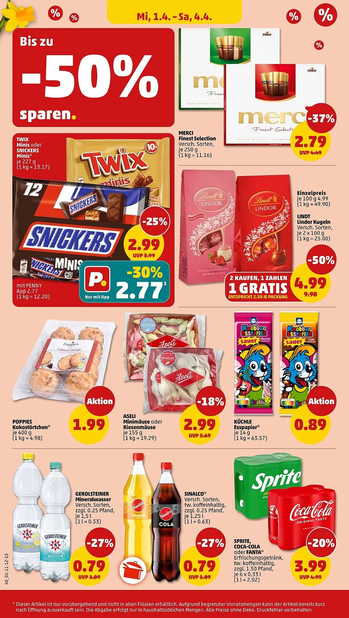 PENNY Prospekt von 30. März bis 5. April 2026 - Prospekt seite 44