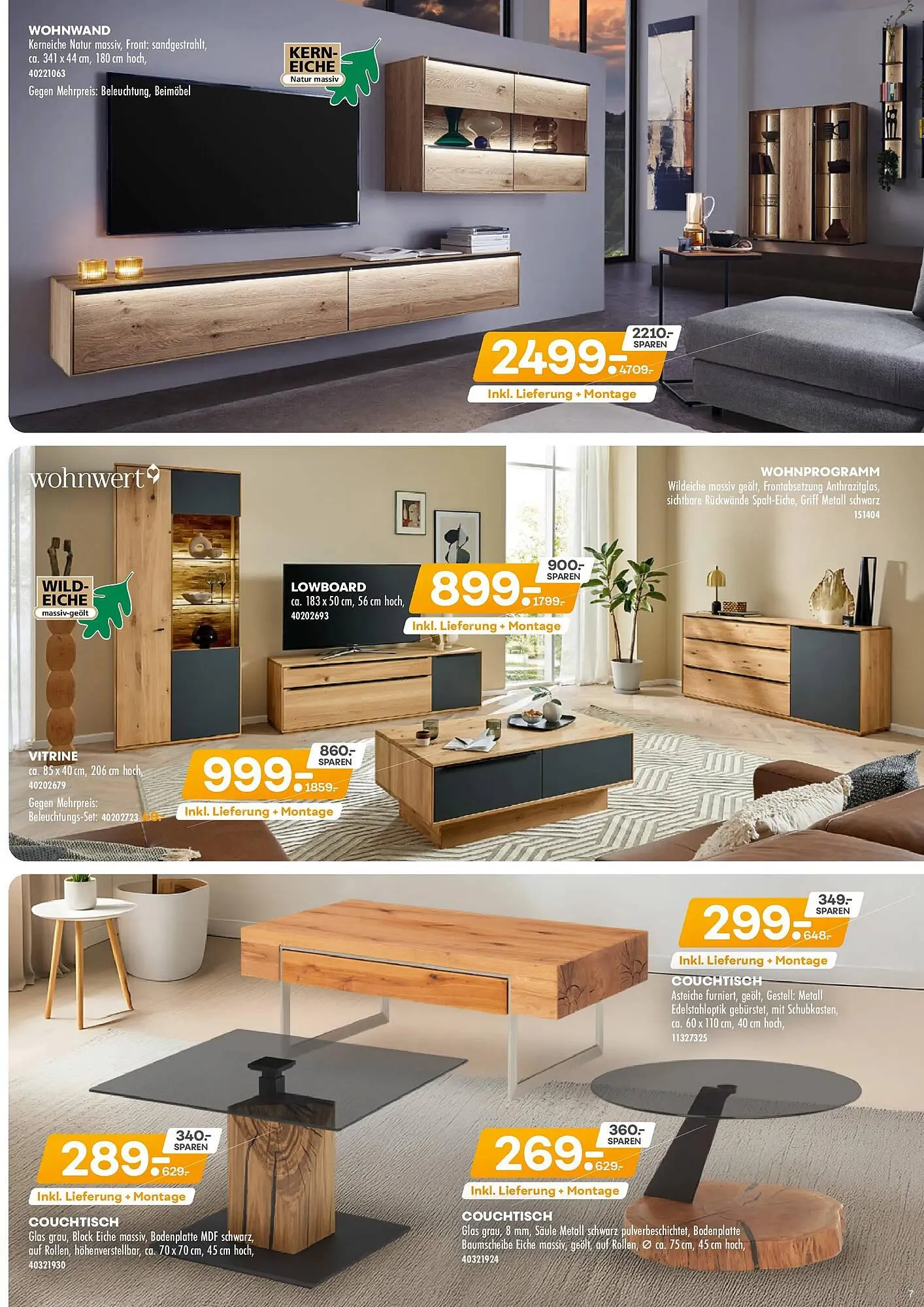 Möbel Kraft Prospekt von 2. Dezember bis 30. Dezember 2025 - Prospekt seite 7