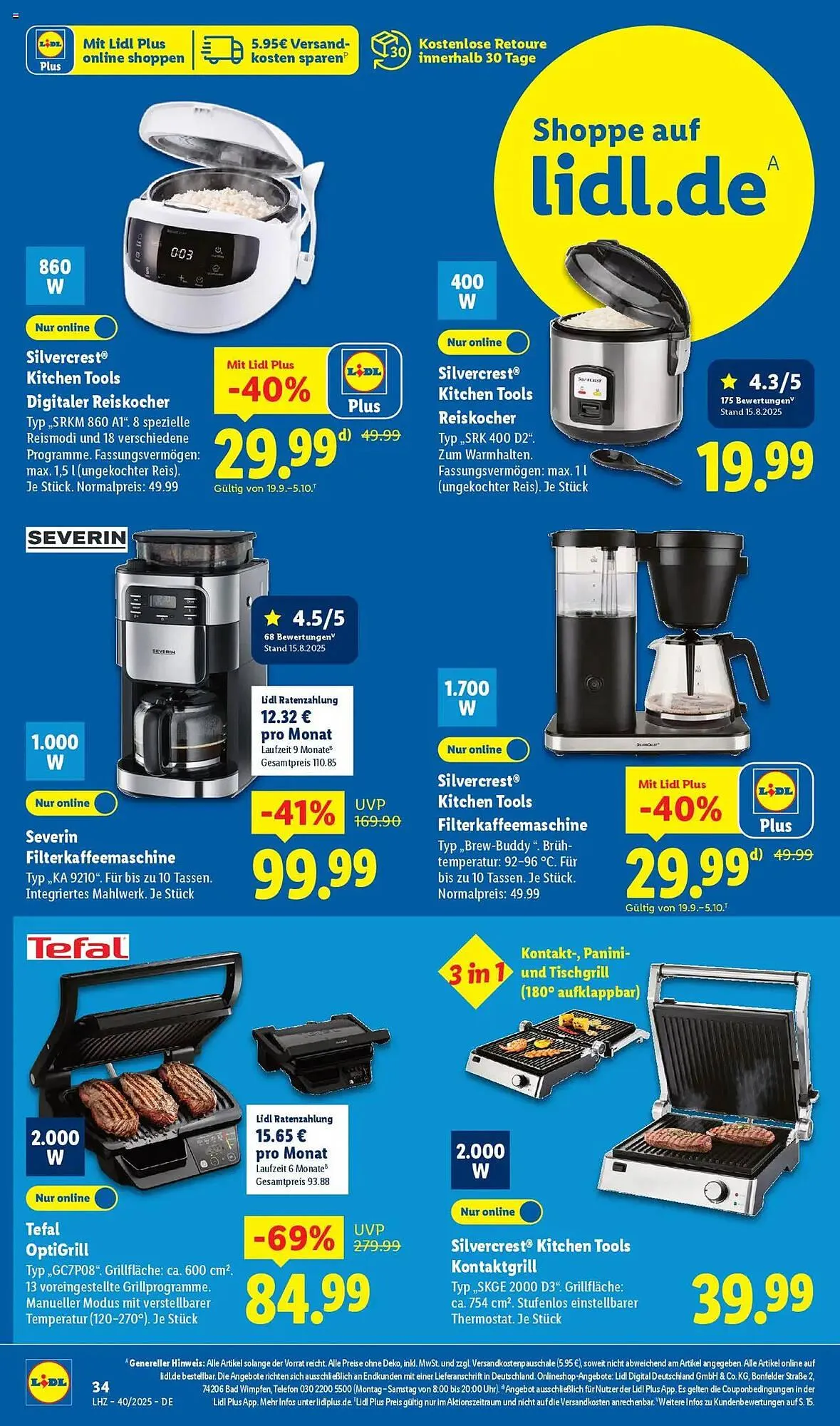 Lidl Prospekt von 29. September bis 4. Oktober 2025 - Prospekt seite 4