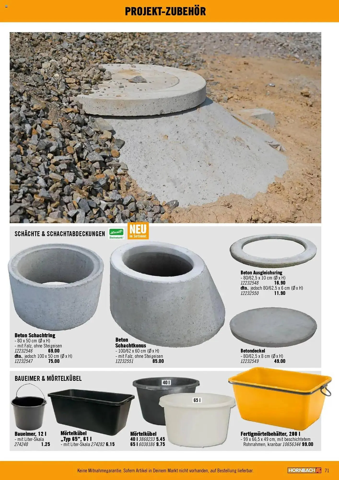 Hornbach Prospekt von 28. Februar bis 29. März 2025 - Prospekt seite 71