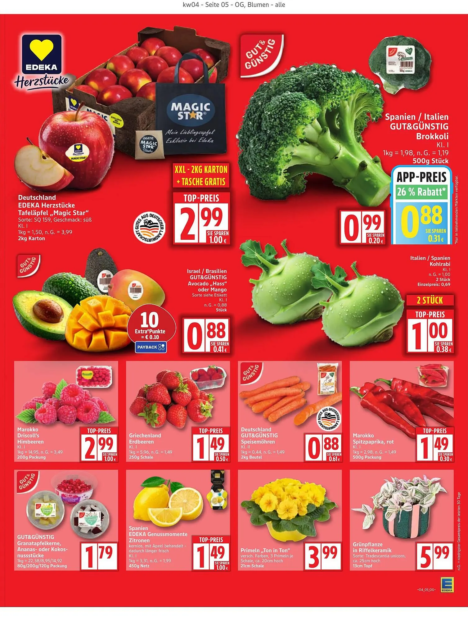 Edeka Prospekt von 19. Januar bis 24. Januar 2026 - Prospekt seite 5