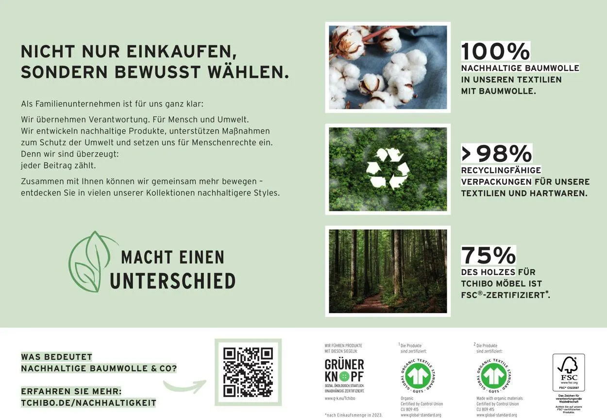 Tchibo Aktueller Prospekt von 8. April bis 22. April 2025 - Prospekt seite 12