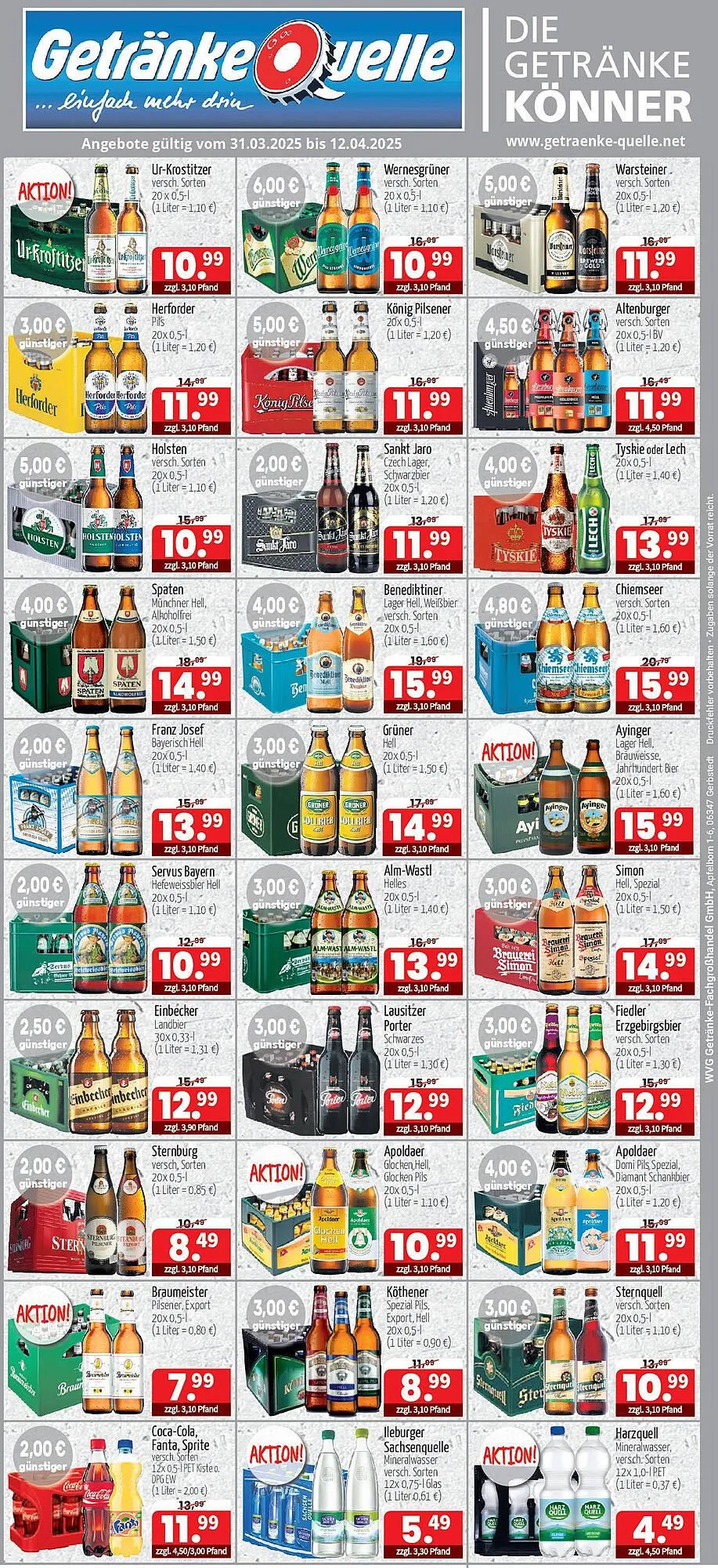 Getränke Quelle Prospekt - 1