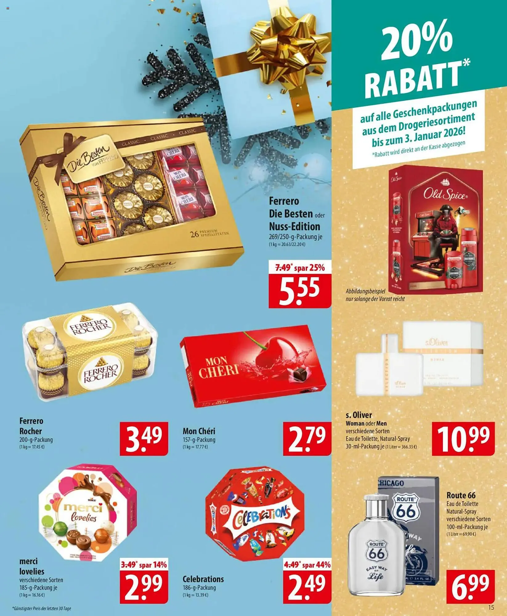 Famila Nord Ost Prospekt von 15. Dezember bis 20. Dezember 2025 - Prospekt seite 15