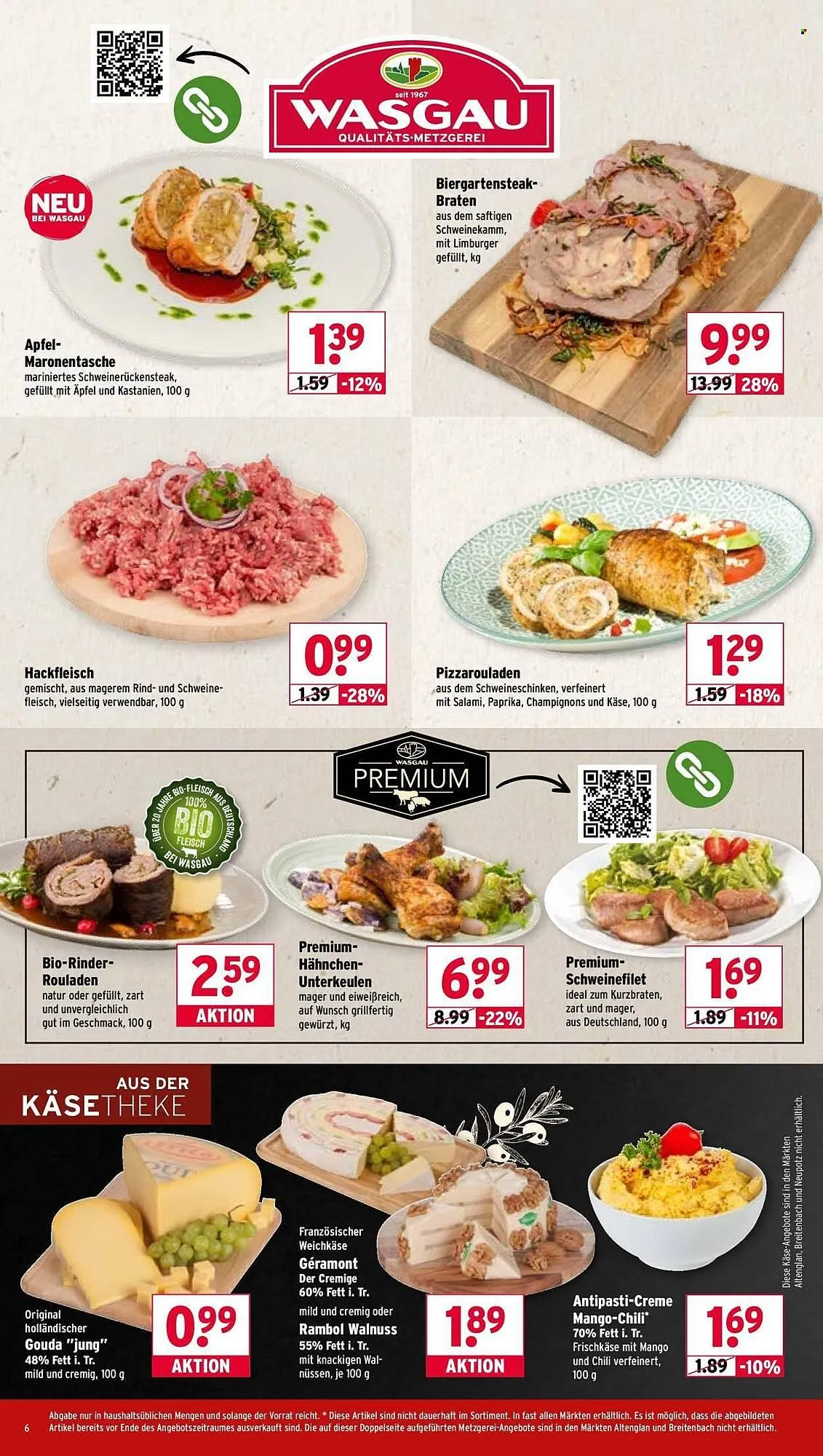 Wasgau Prospekt von 24. November bis 29. November 2025 - Prospekt seite 6