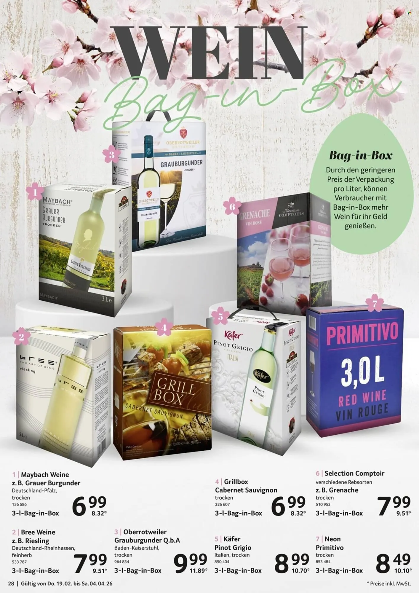 Selgros Prospekt von 19. Februar bis 4. April 2026 - Prospekt seite 28