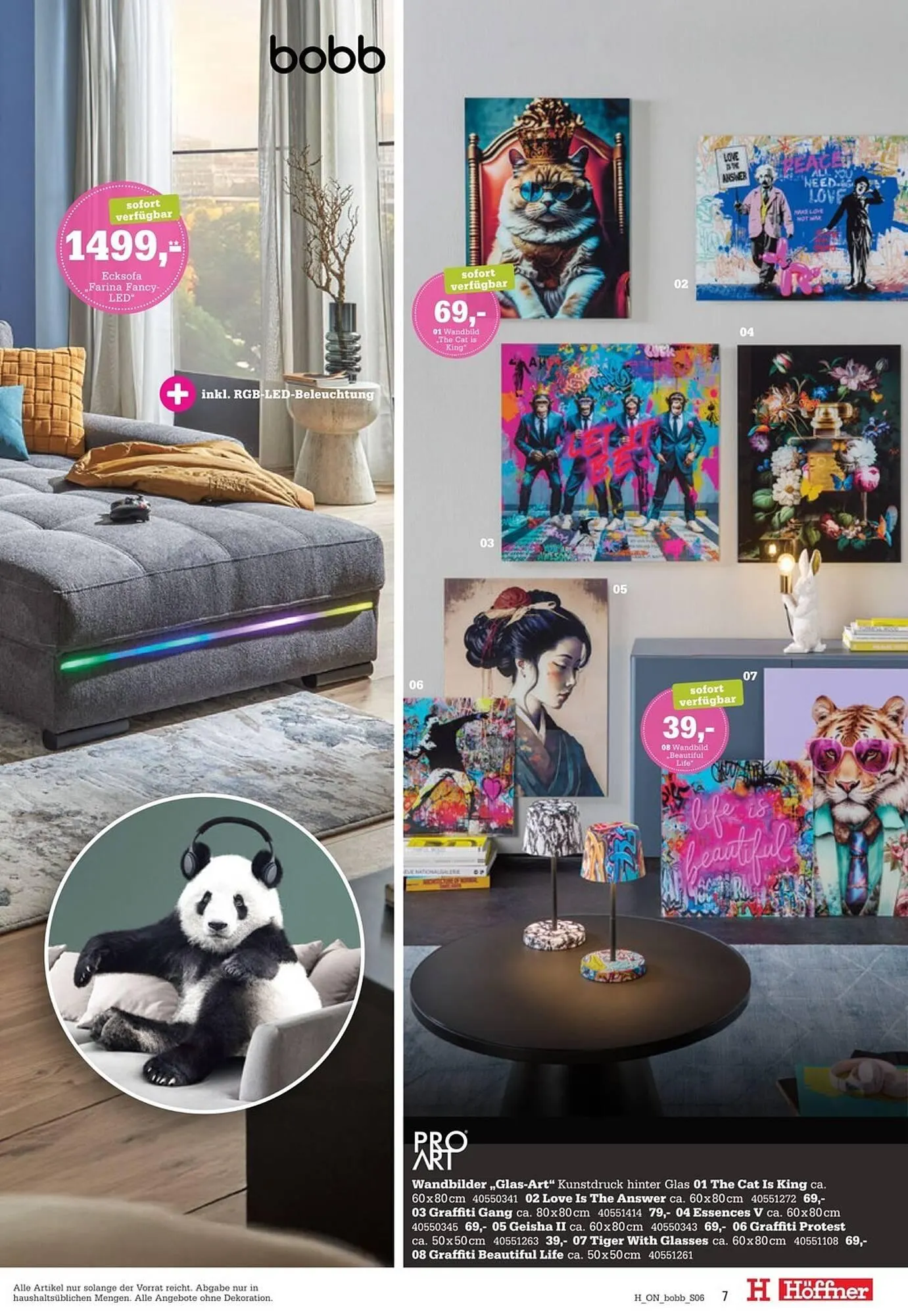 Höffner Prospekt von 16. Juli bis 29. Juli 2025 - Prospekt seite 7