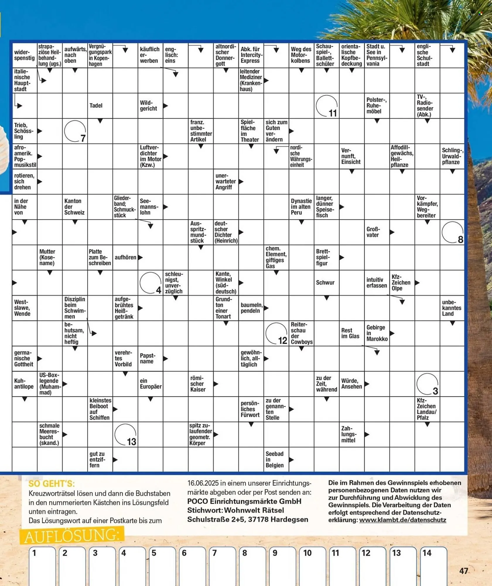 Poco Prospekt von 28. April bis 22. Juni 2025 - Prospekt seite 47