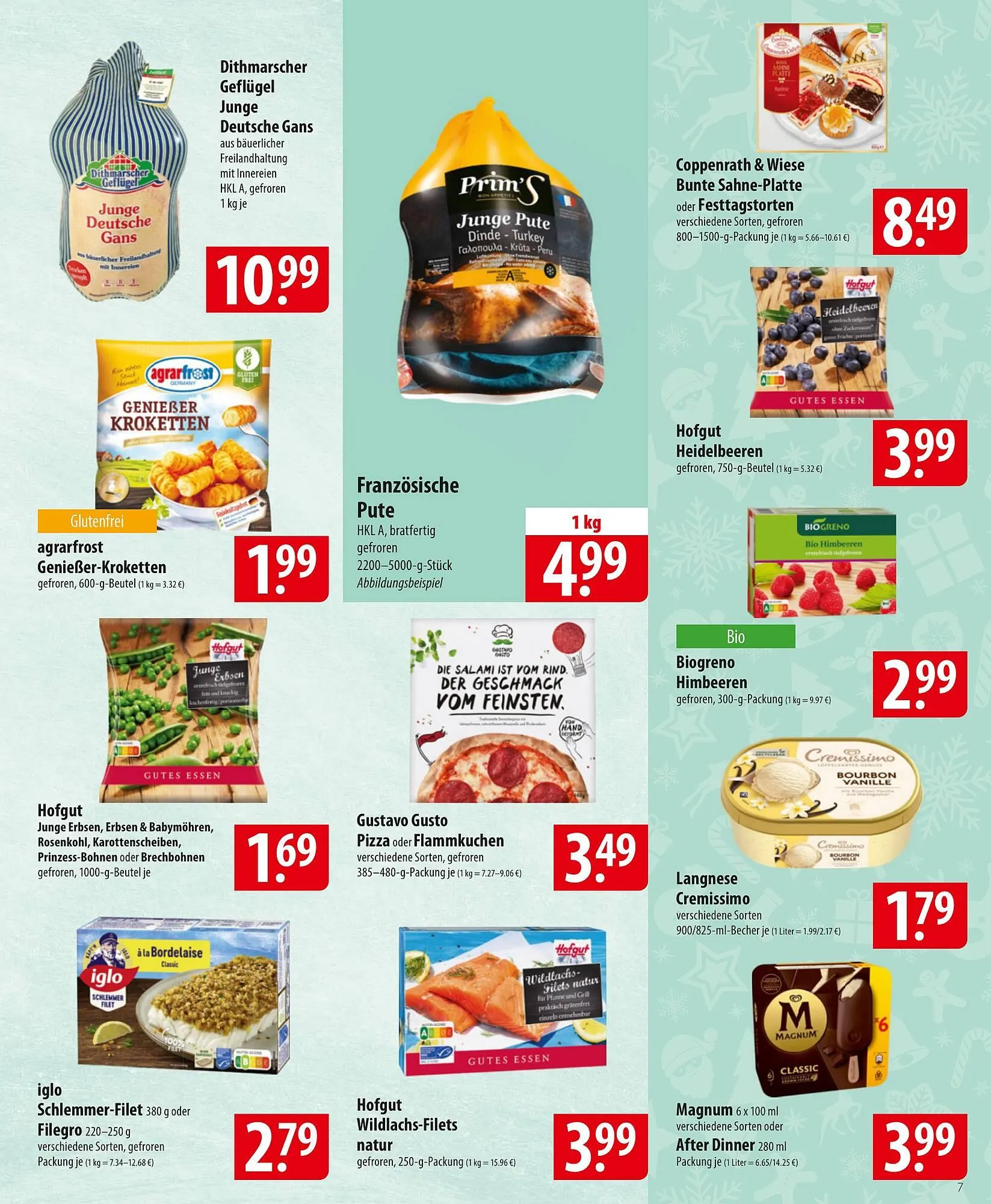 Famila Nord Ost Prospekt von 8. Dezember bis 13. Dezember 2025 - Prospekt seite 7