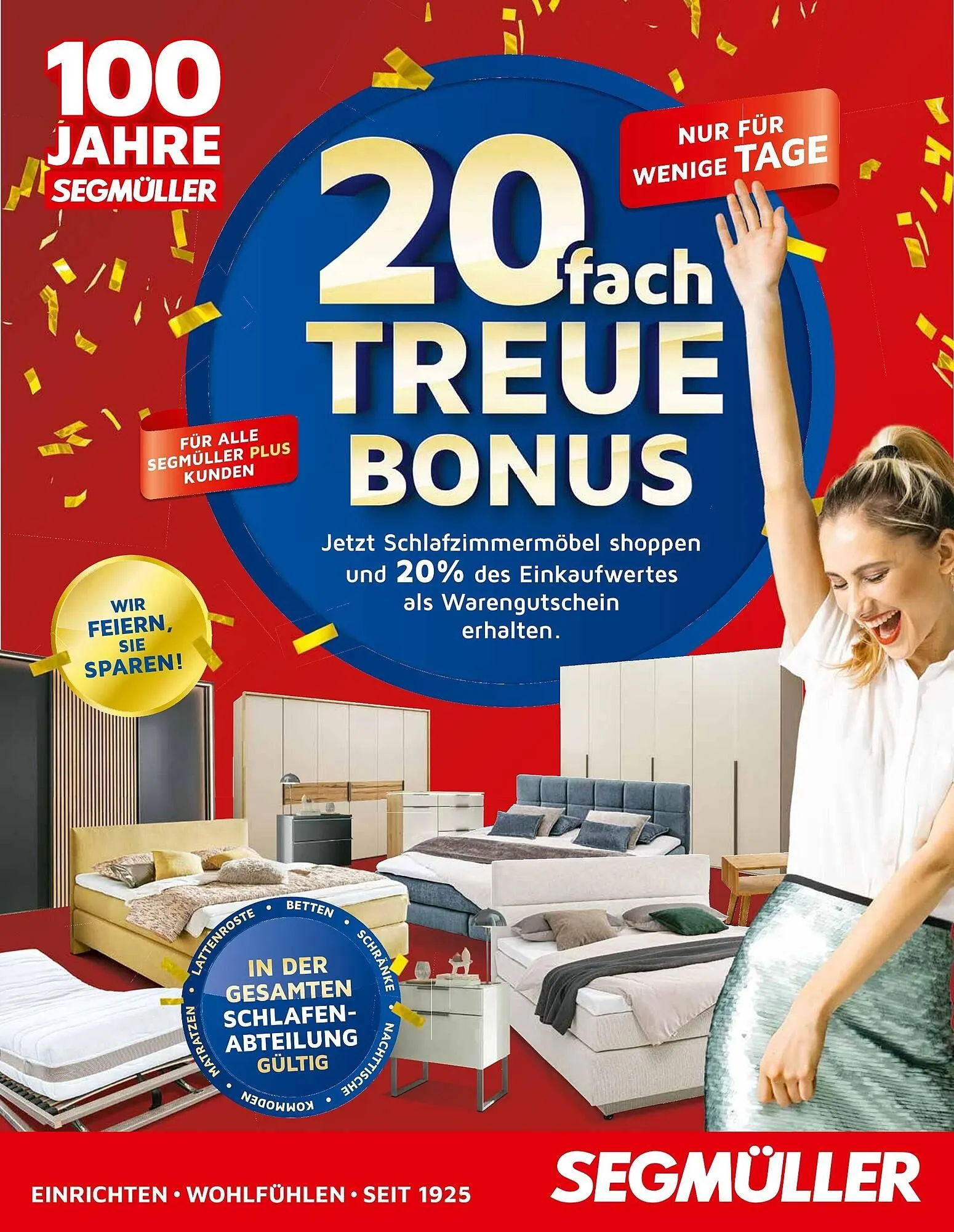 Segmüller Prospekt von 5. April bis 19. April 2025 - Prospekt seite 1