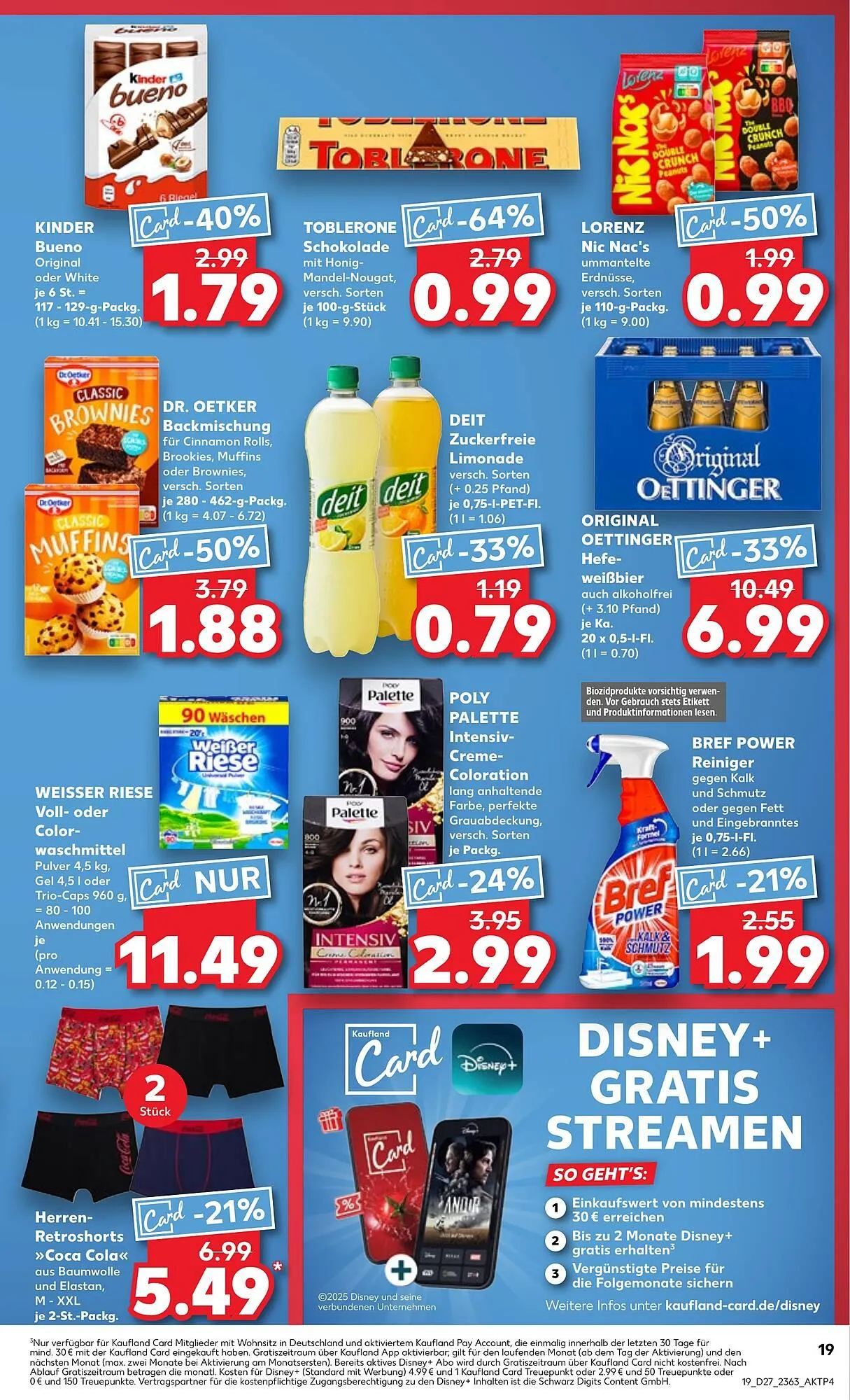Kaufland Prospekt von 3. Juli bis 9. Juli 2025 - Prospekt seite 19