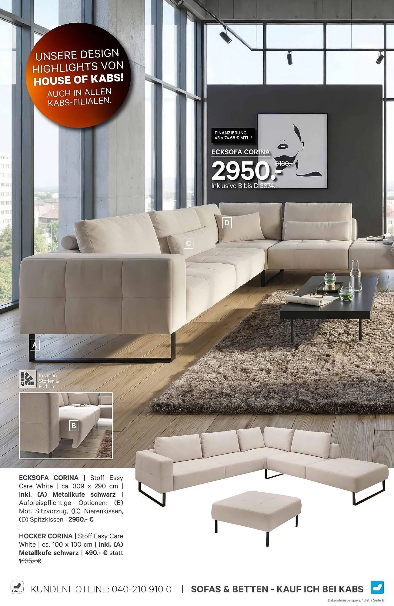Kabs Polsterwelt Prospekt von 30. Januar bis 26. Februar 2026 - Prospekt seite 22