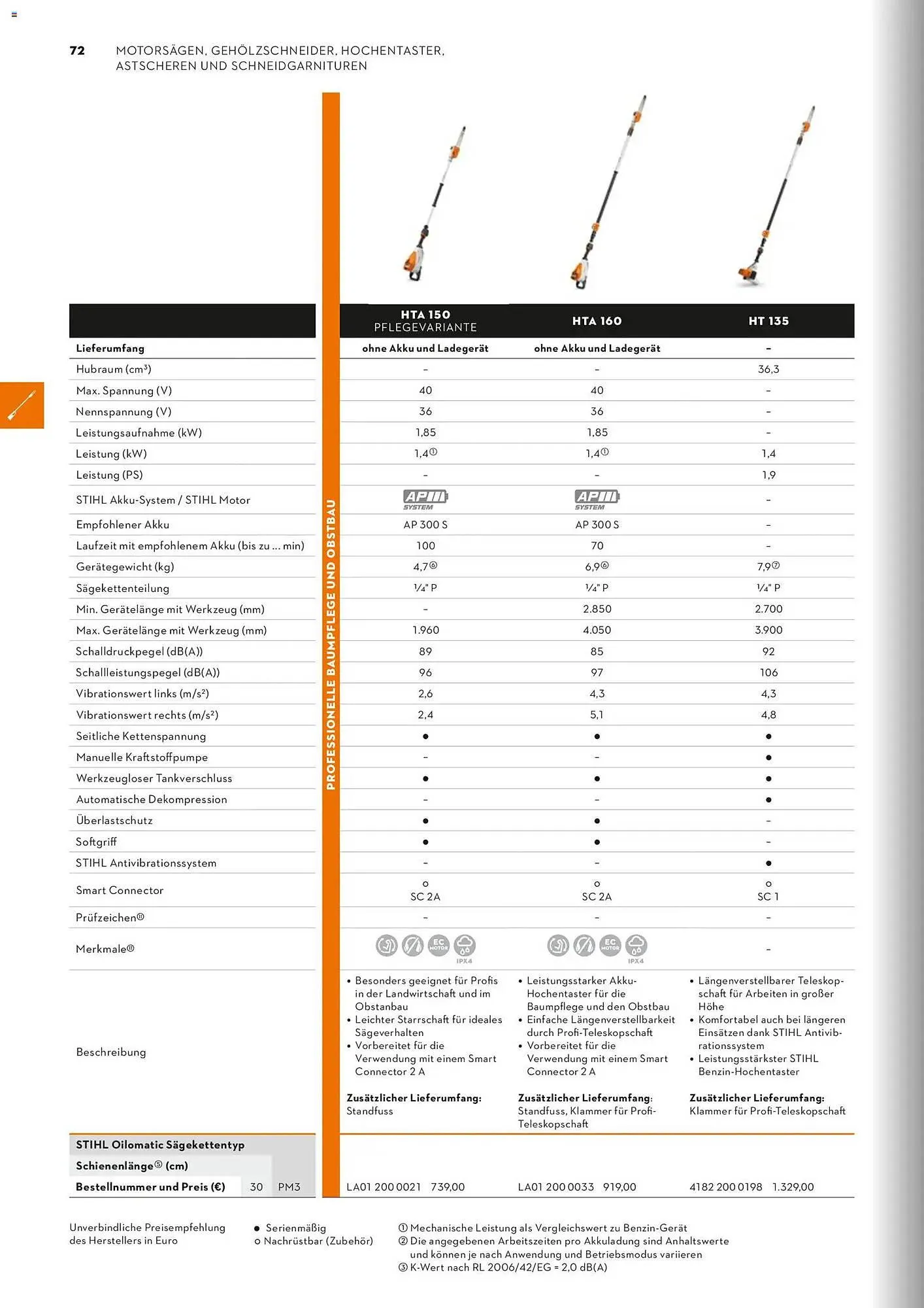 STIHL Prospekt von 1. Januar bis 31. Dezember 2026 - Prospekt seite 72