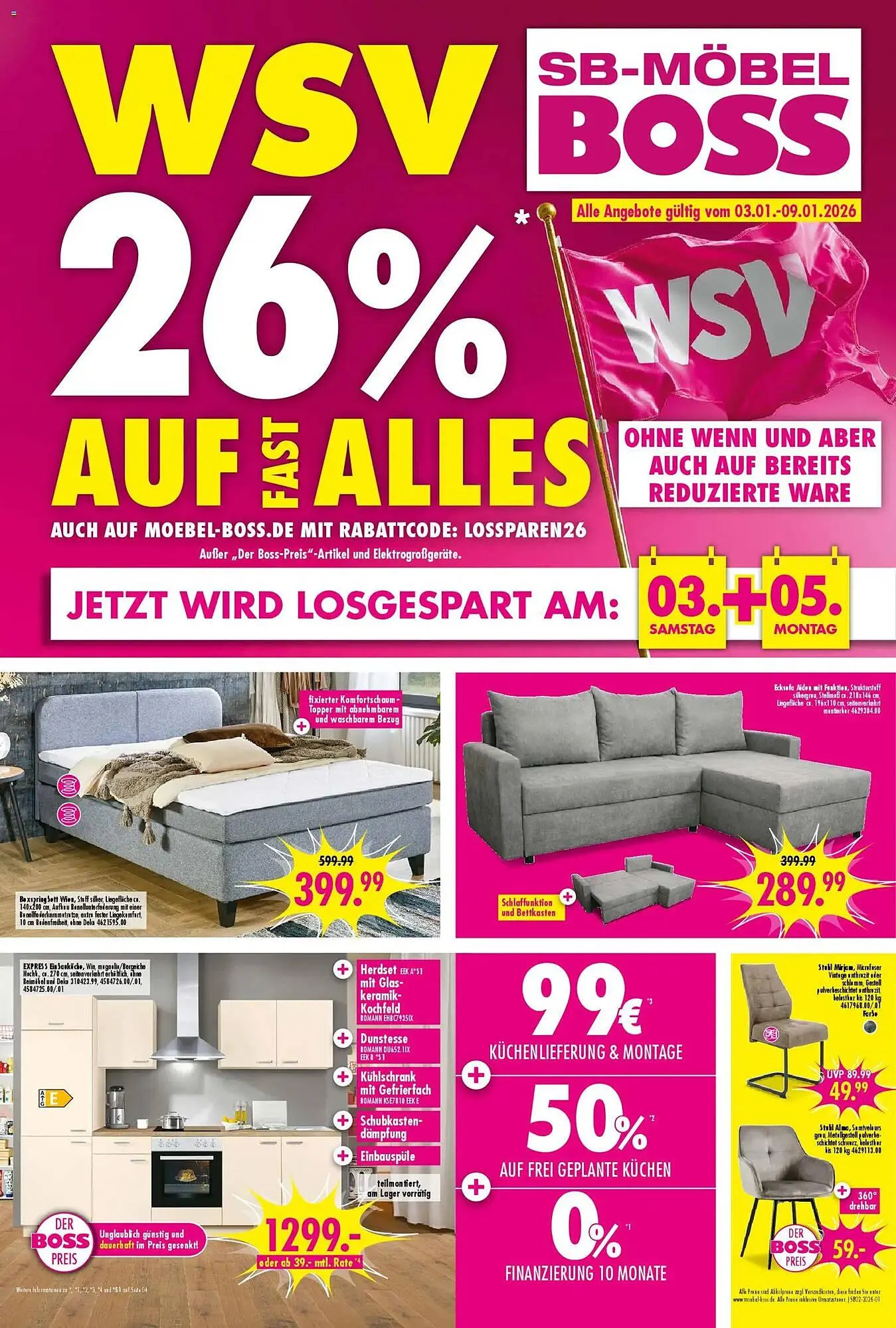 Möbel Boss Prospekt - 1