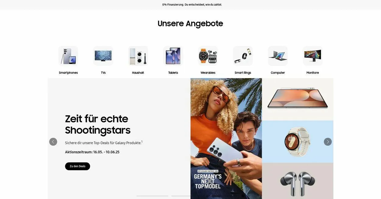Samsung Aktueller Prospekt von 9. Juni bis 18. Juni 2025 - Prospekt seite 1