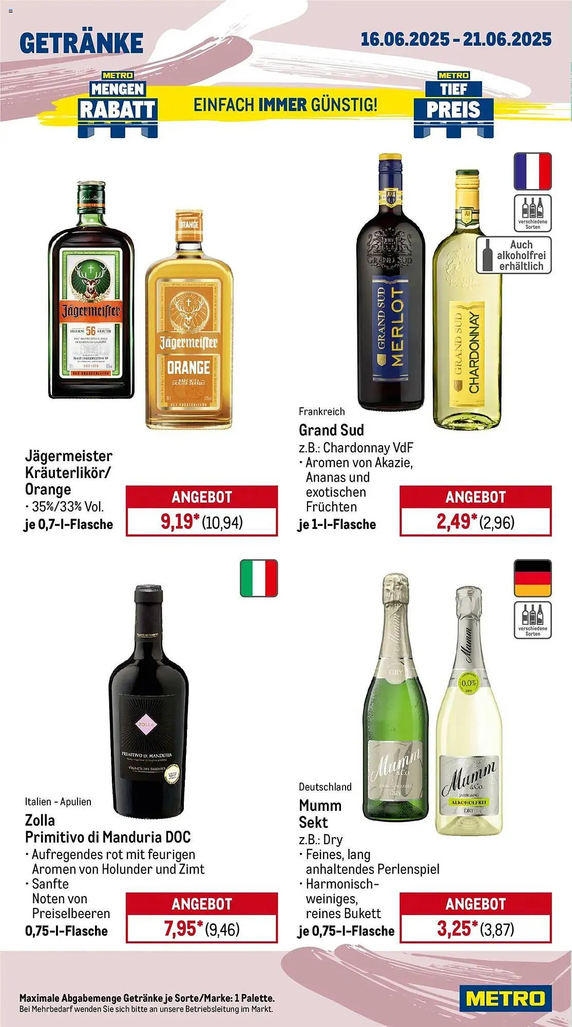 METRO Prospekt von 16. Juni bis 21. Juni 2025 - Prospekt seite 14