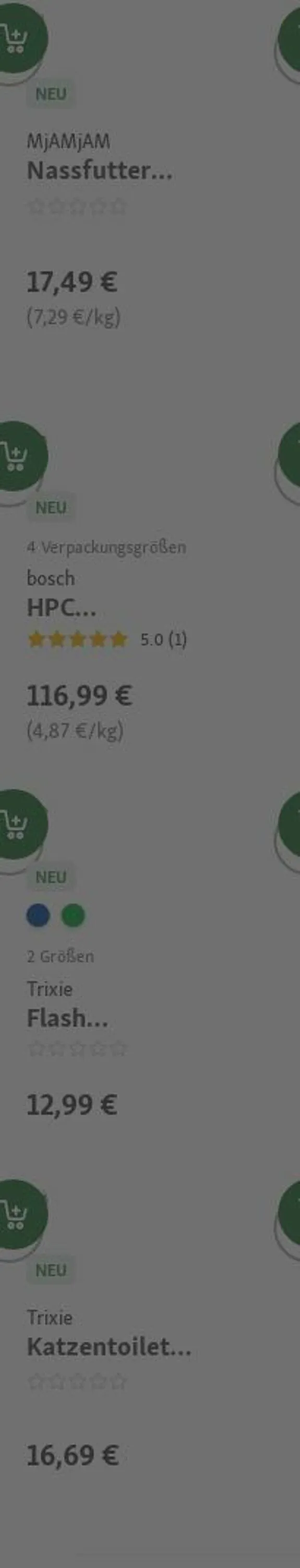 Fressnapf Aktueller Prospekt von 7. April bis 16. April 2025 - Prospekt seite 34