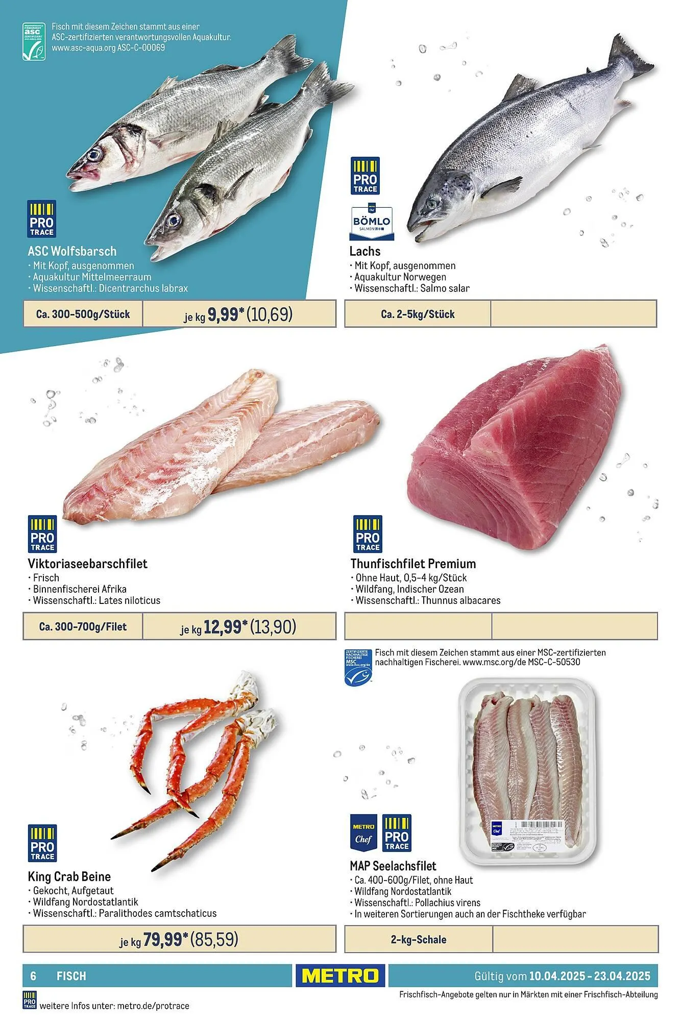 METRO Prospekt von 10. April bis 23. April 2025 - Prospekt seite 6