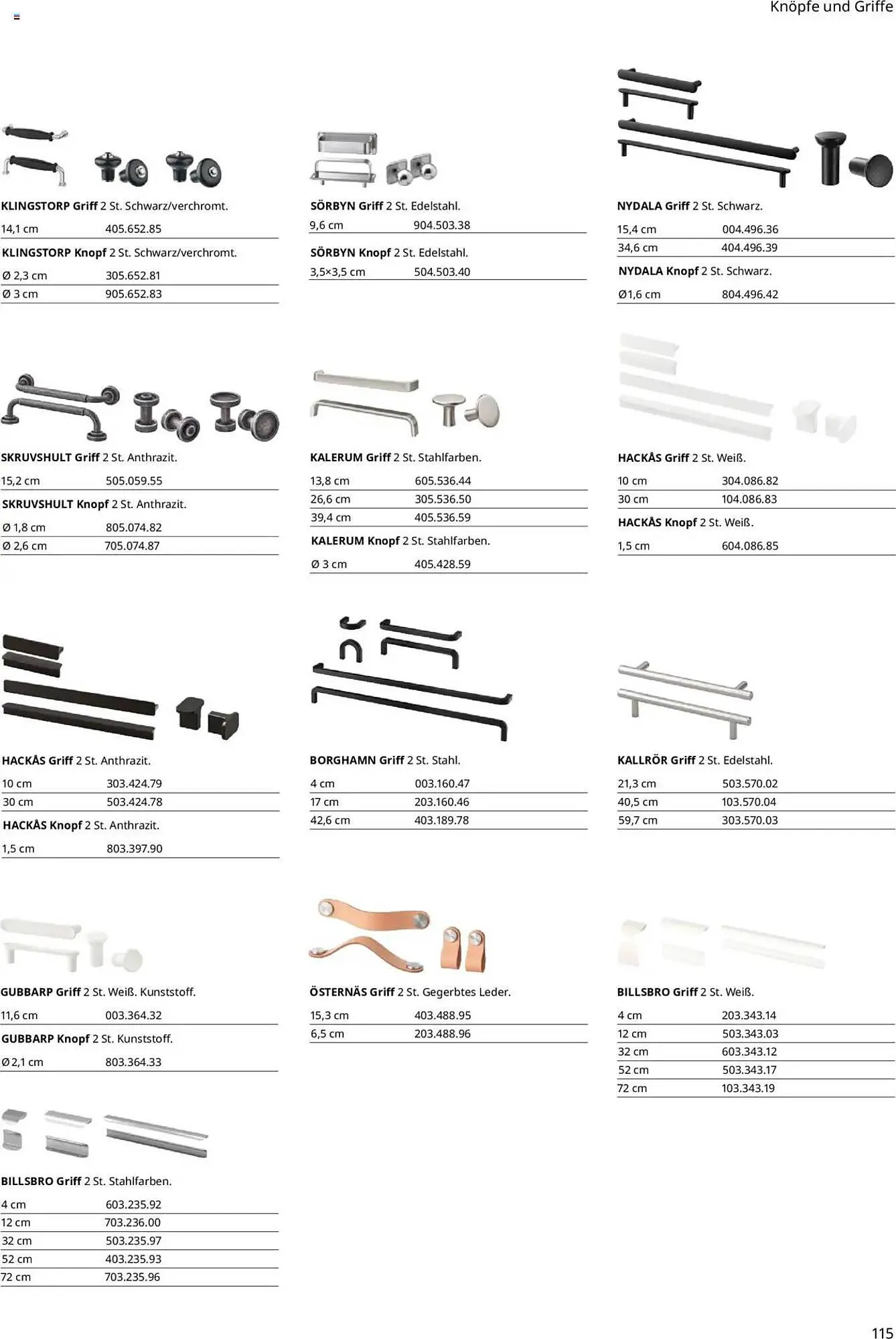 IKEA Prospekt von 30. September bis 30. September 2026 - Prospekt seite 115