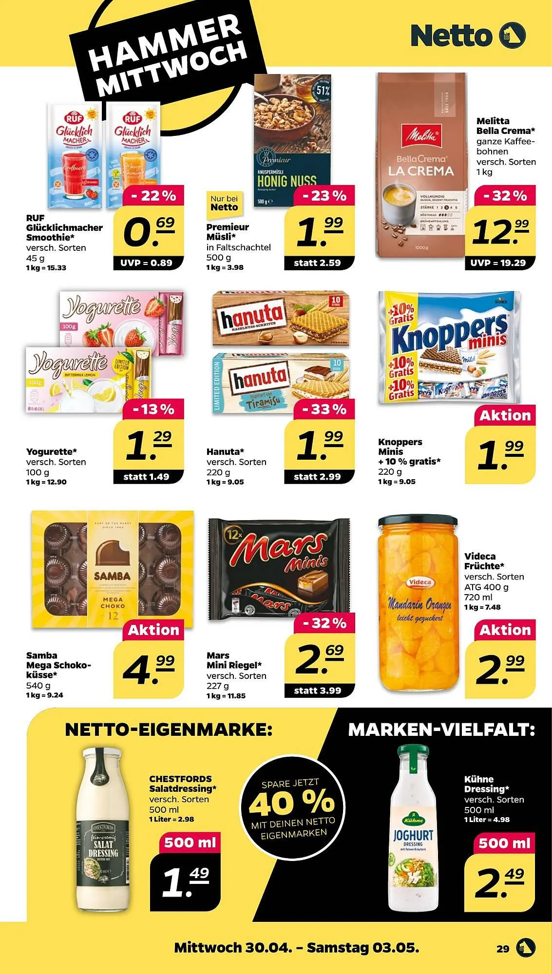 NETTO Prospekt von 28. April bis 3. Mai 2025 - Prospekt seite 29