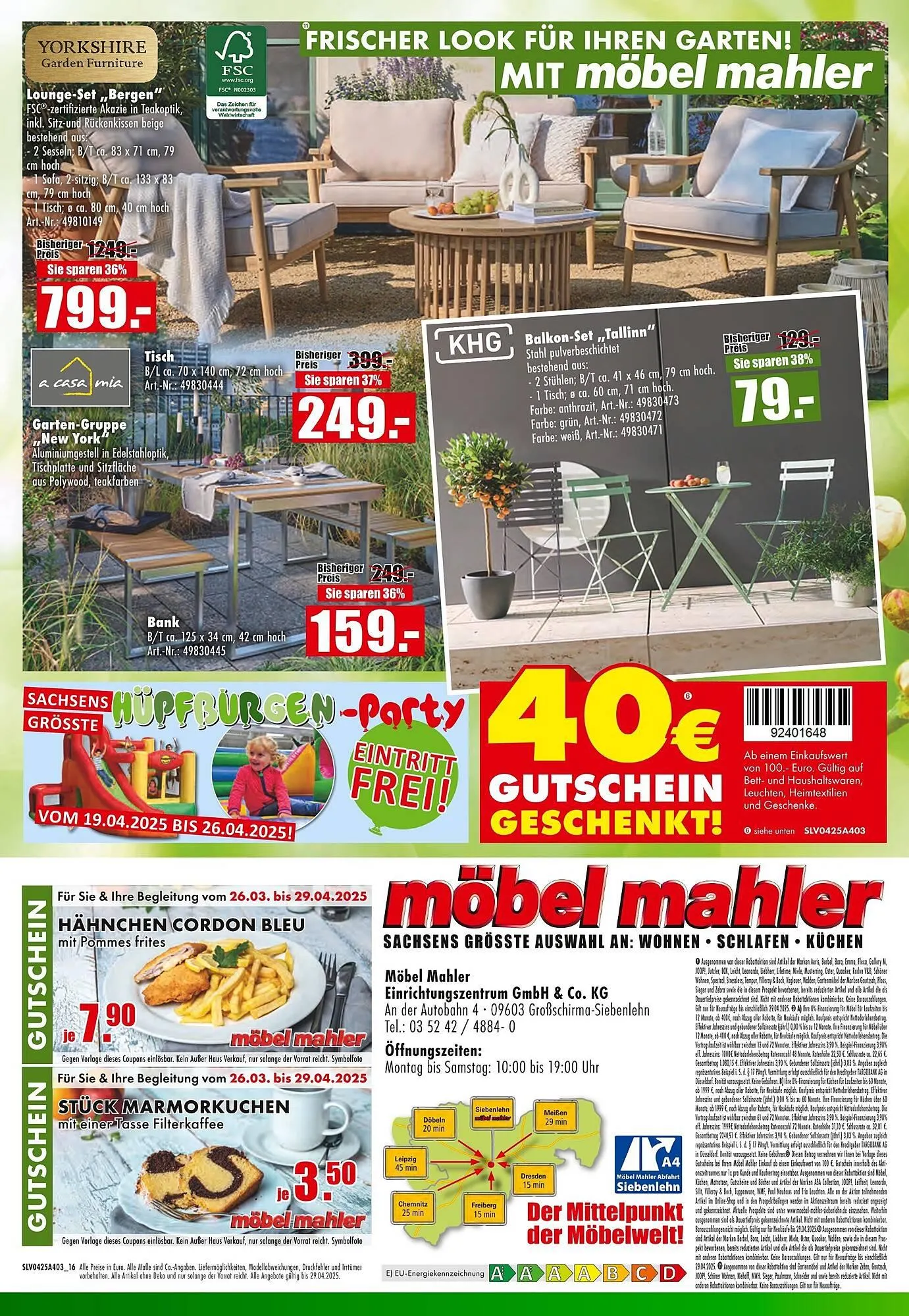 Möbel Mahler Prospekt von 16. April bis 29. April 2025 - Prospekt seite 16