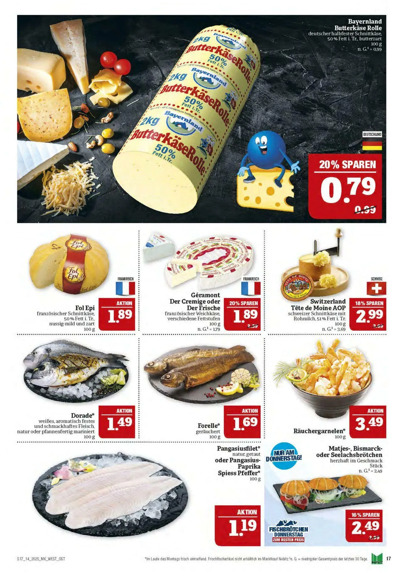 Marktkauf - Nürnberg-Thon Aktueller Prospekt von 31. März bis 5. April 2025 - Prospekt seite 17