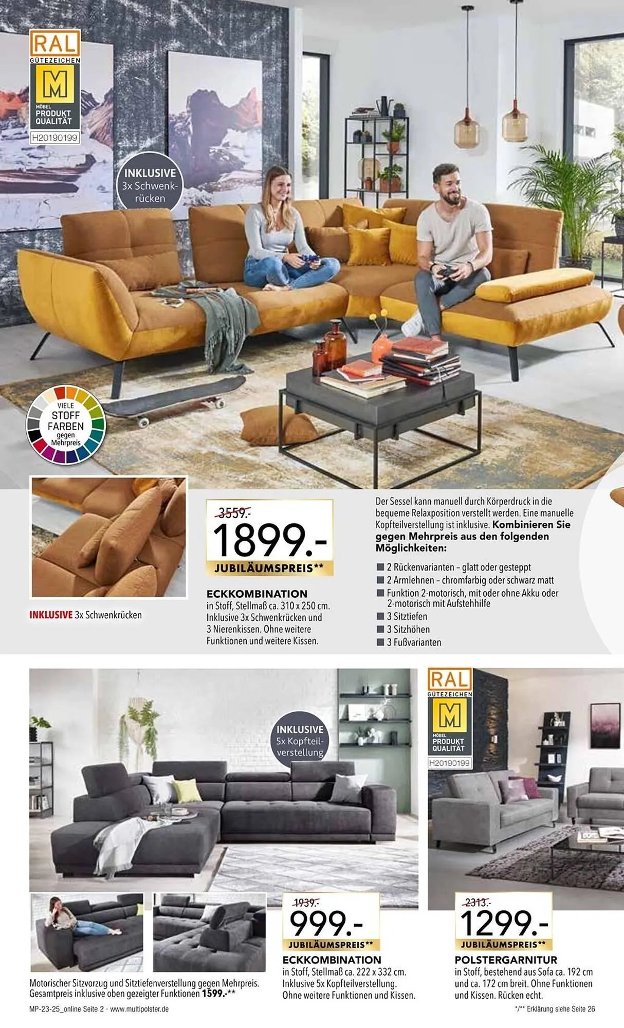 Multipolster Prospekt von 1. Juni bis 28. Juni 2025 - Prospekt seite 2