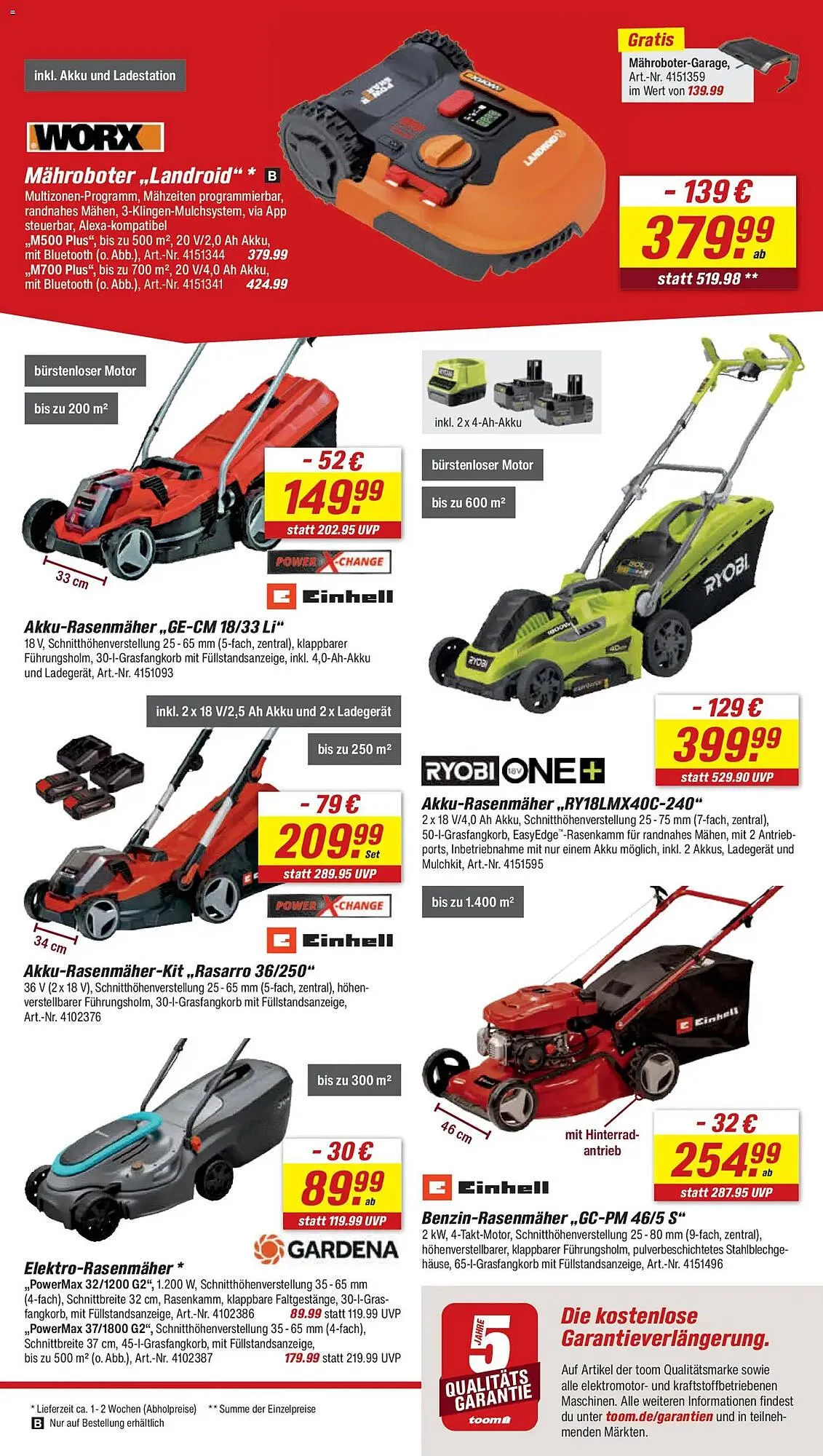 Toom Baumarkt Prospekt von 28. März bis 3. April 2026 - Prospekt seite 16