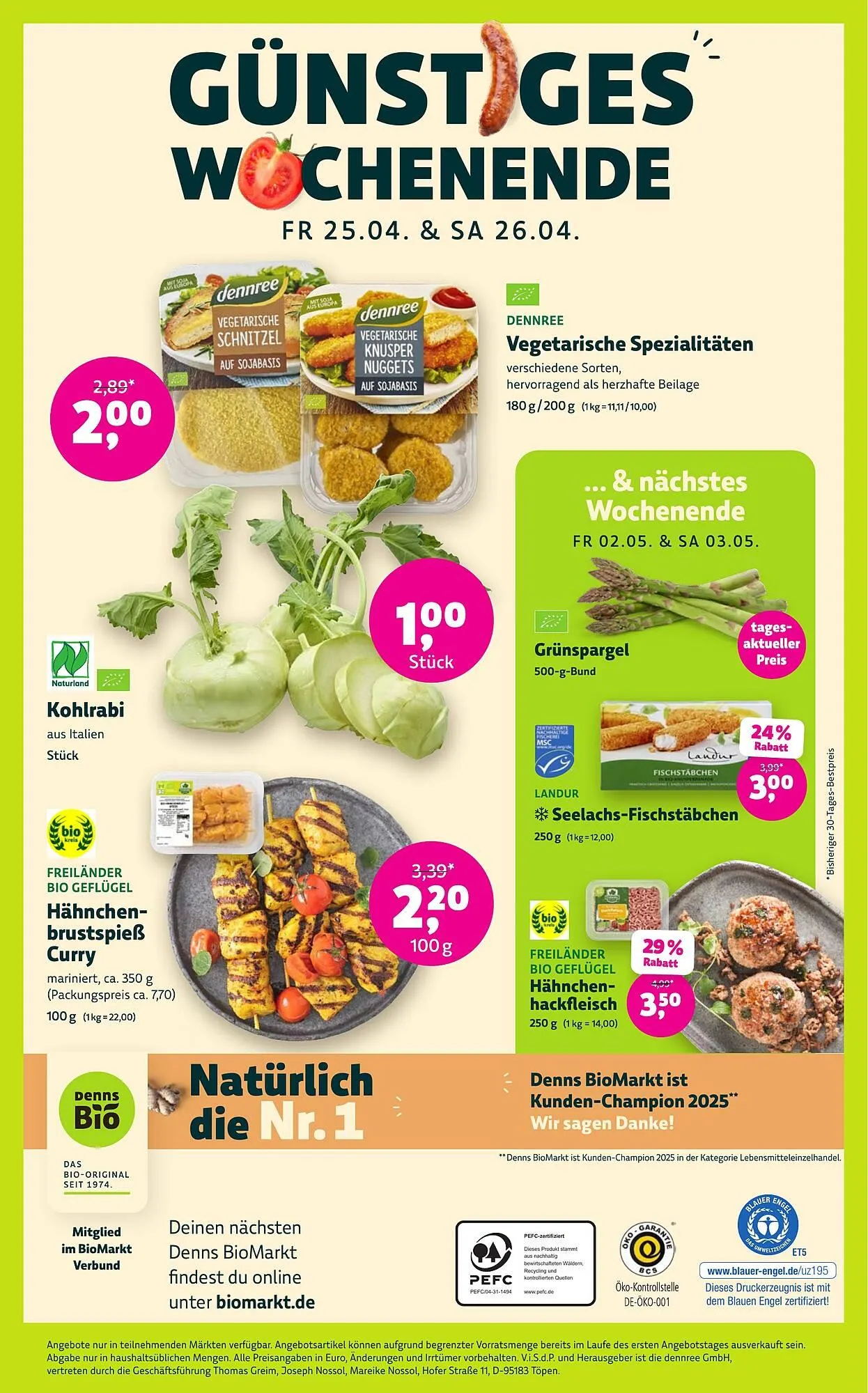 Naturgut Prospekt von 23. April bis 6. Mai 2025 - Prospekt seite 14