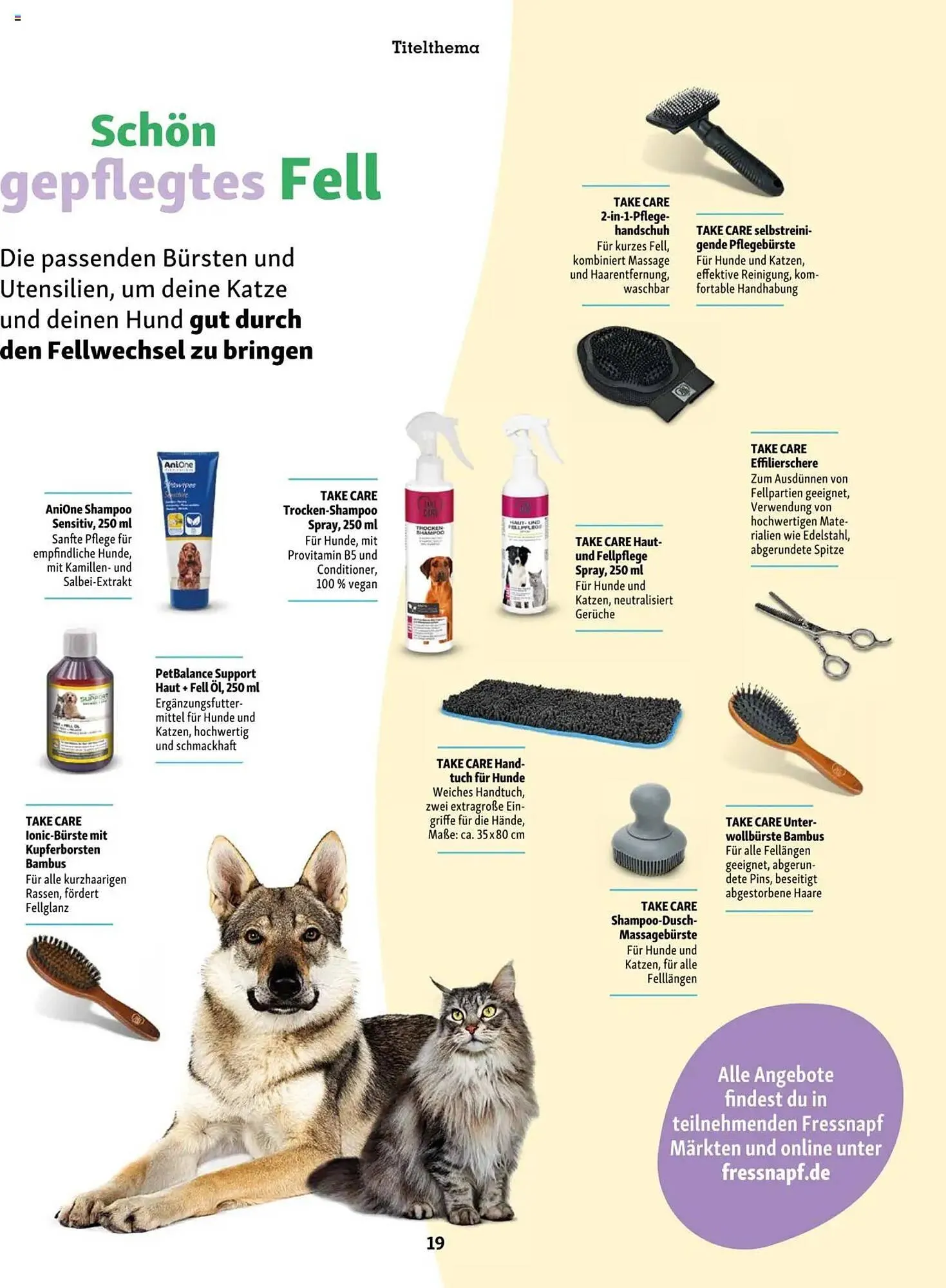 Fressnapf Prospekt von 1. März bis 2. Mai 2025 - Prospekt seite 19
