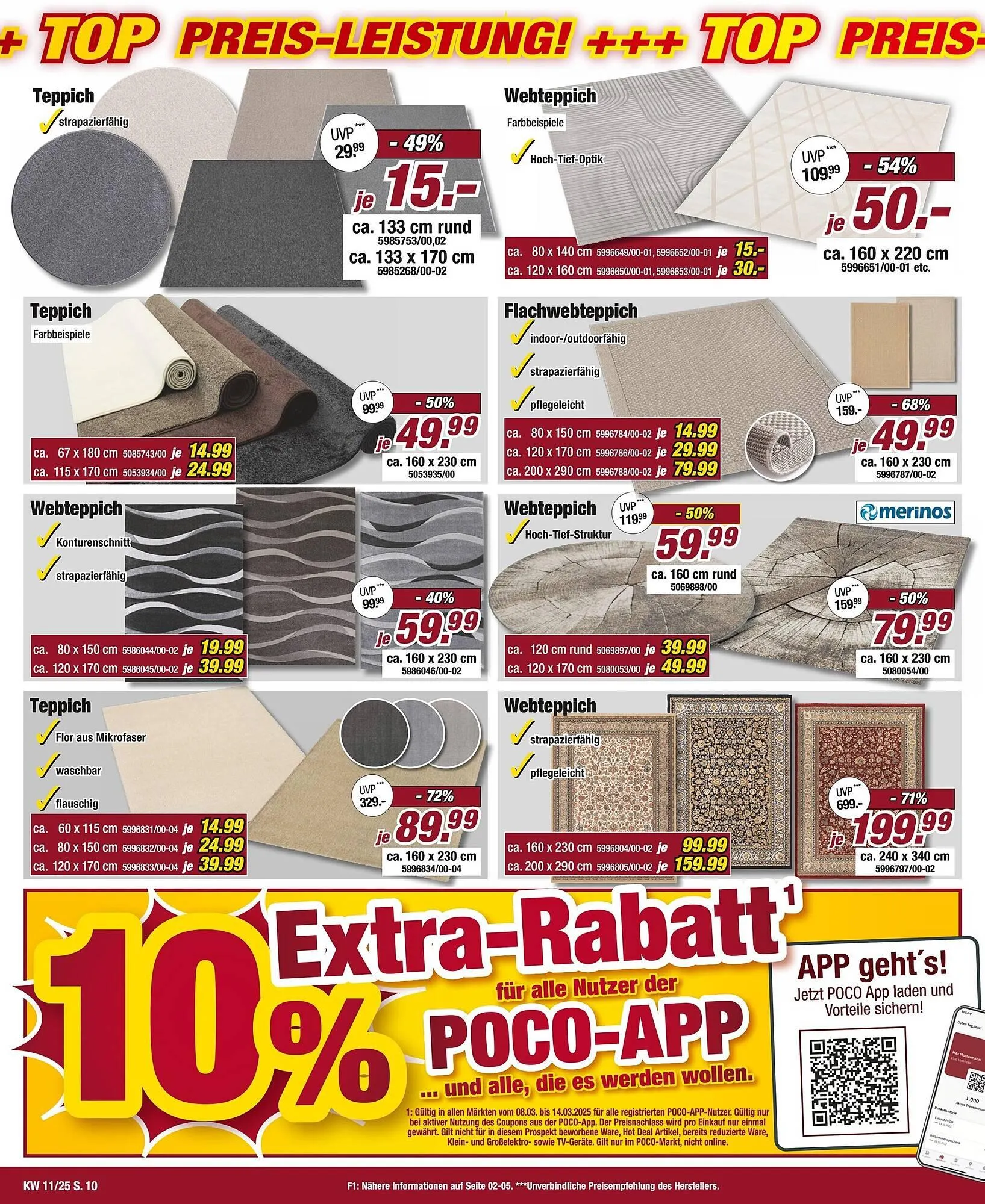 Poco Prospekt von 8. März bis 14. März 2025 - Prospekt seite 10