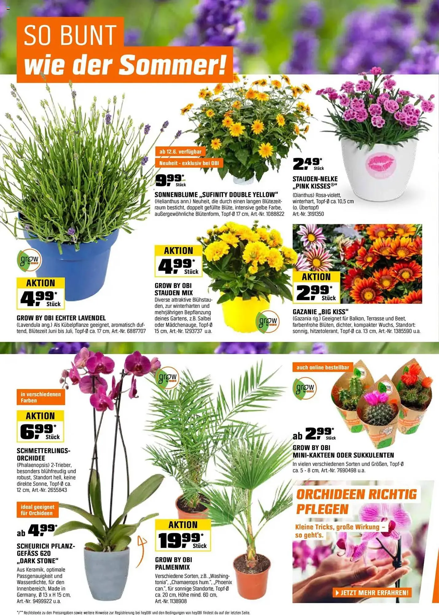 OBI Prospekt von 16. Juni bis 30. Juni 2025 - Prospekt seite 16