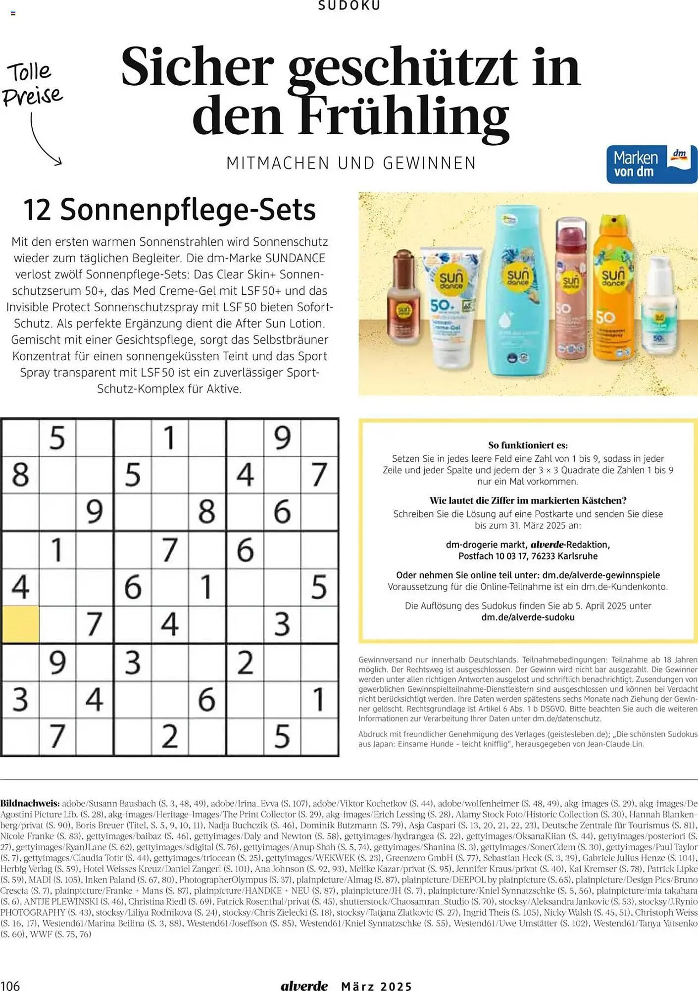 dm drogerie Prospekt von 1. März bis 31. März 2025 - Prospekt seite 106