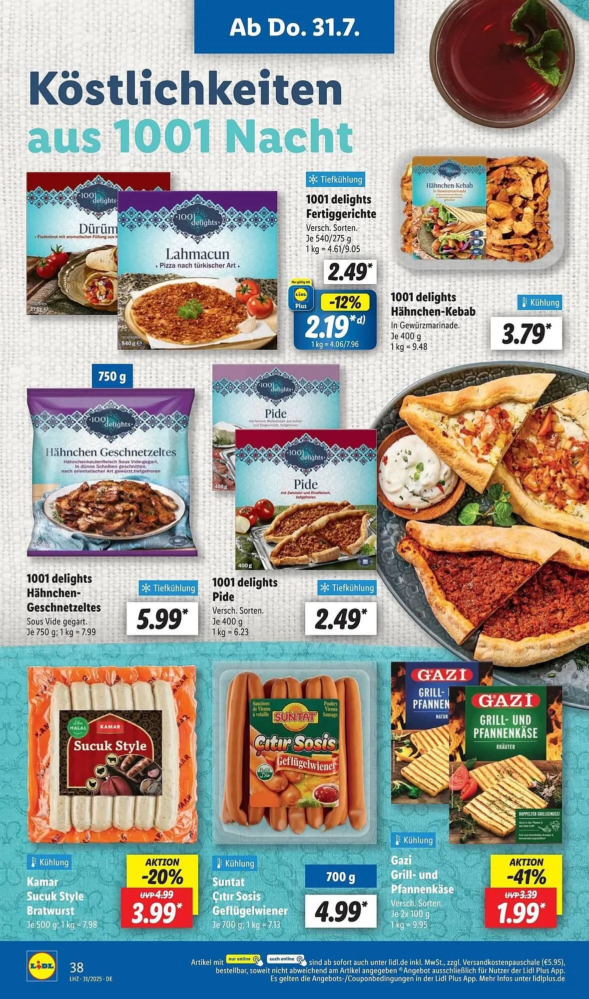 Lidl Prospekt von 28. Juli bis 3. August 2025 - Prospekt seite 54