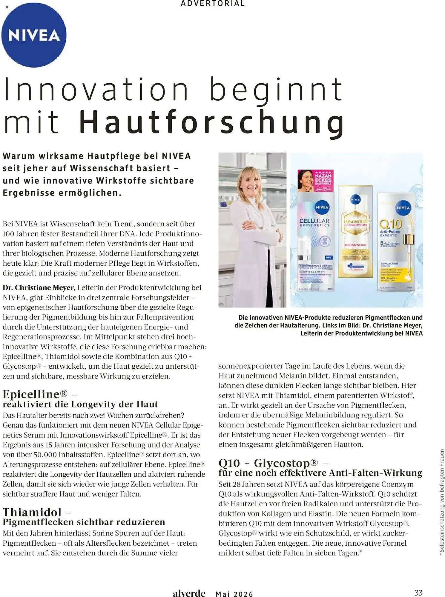 Dm drogerie Magazin von 1. Mai bis 31. Mai 2026 - Prospekt seite 33