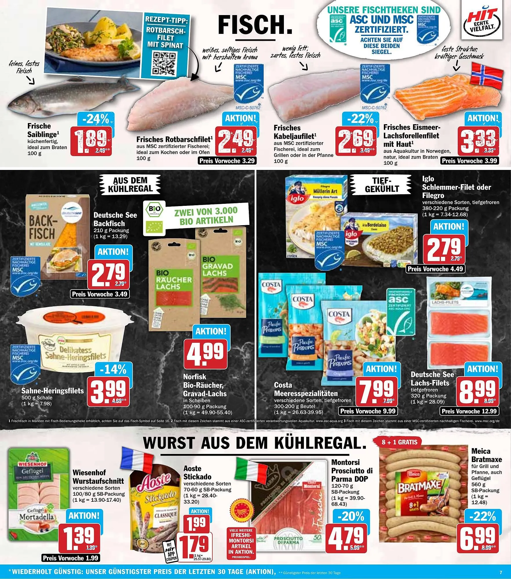 Hit Prospekt von 31. März bis 5. April 2025 - Prospekt seite 7